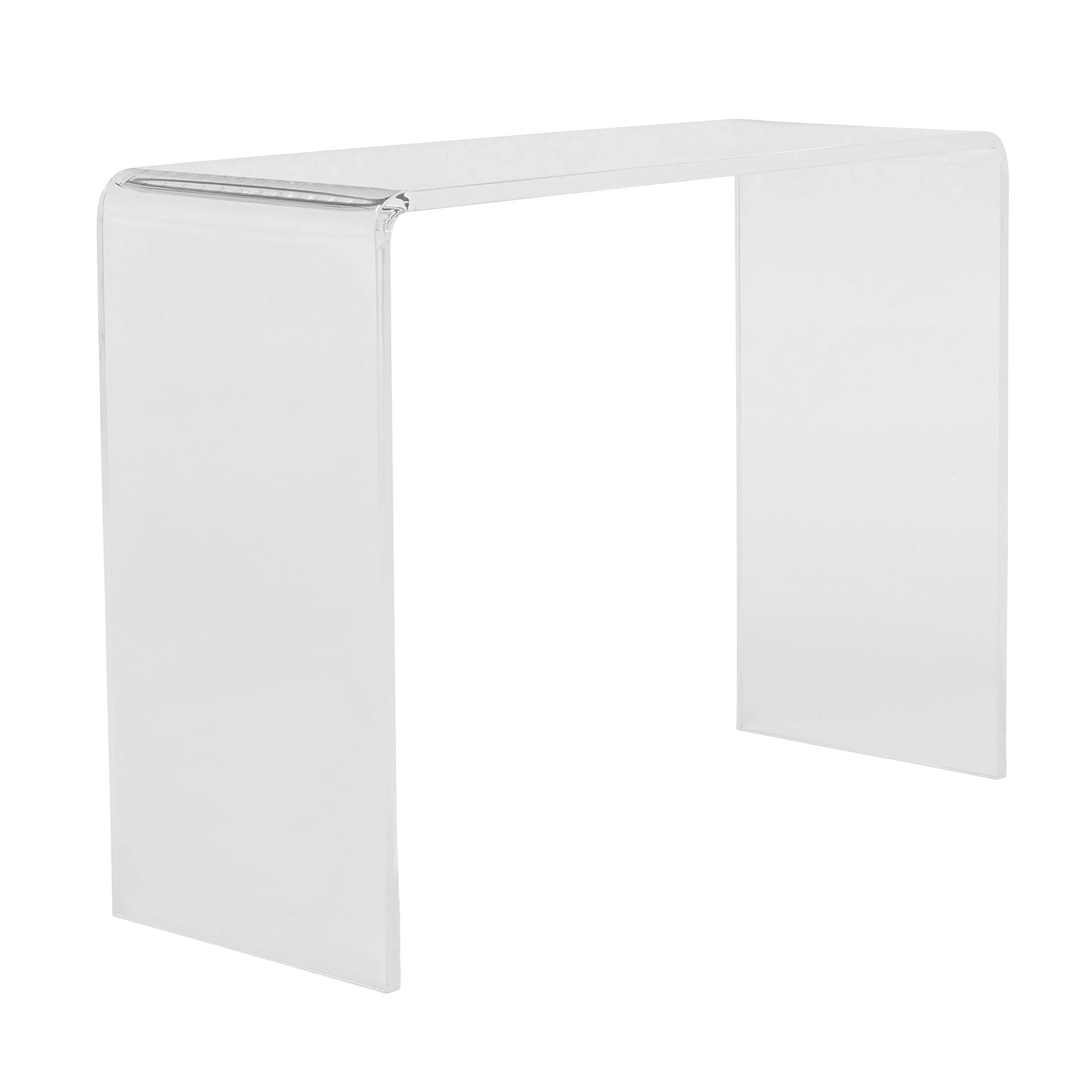 Veobreen Console Table/Desk in Clear Acyrlic - Frankwebs