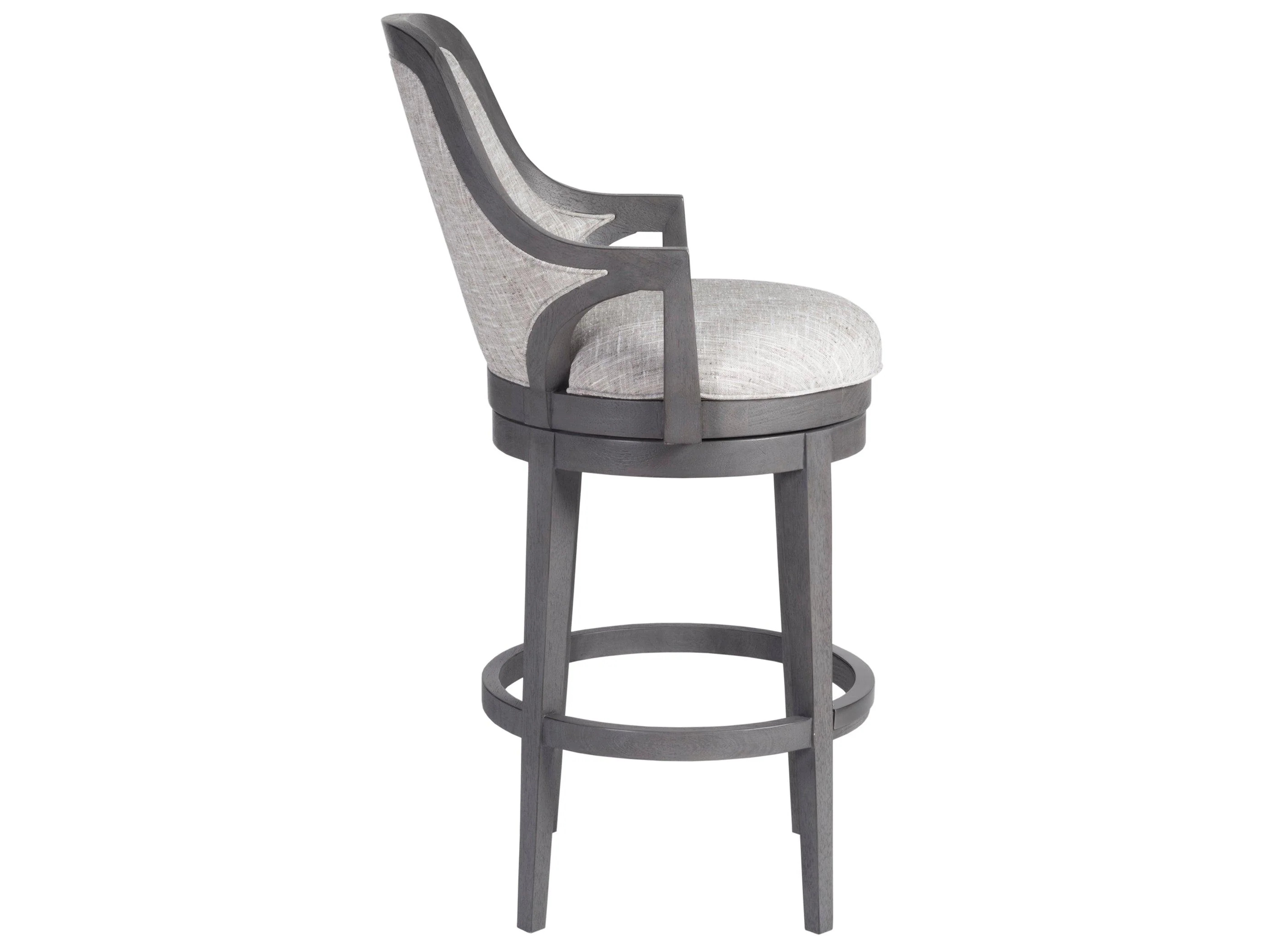 Appellation Upholstered Swivel Barstool - Frankwebs