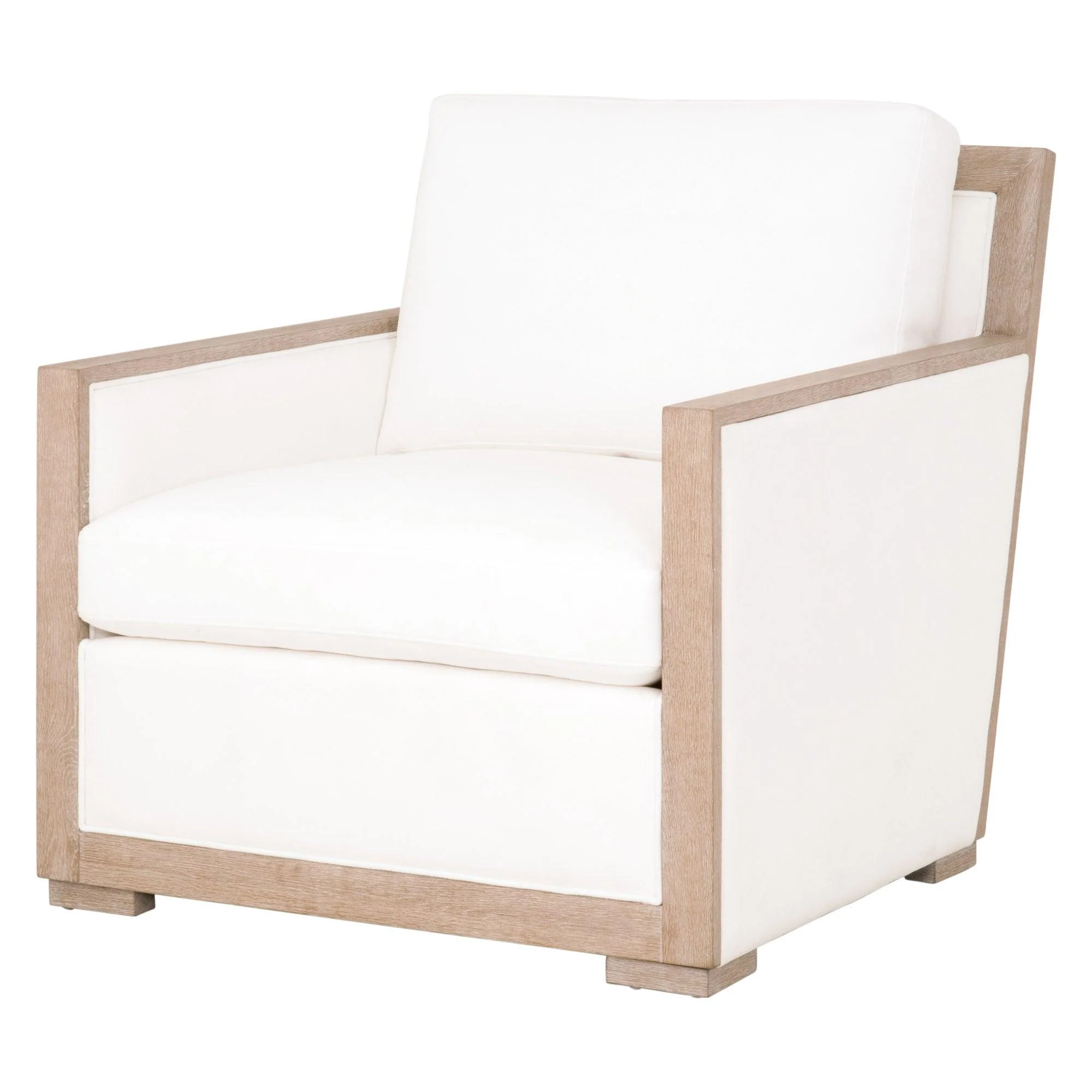 Manhattan Wood Trim Sofa Chair - Frankwebs