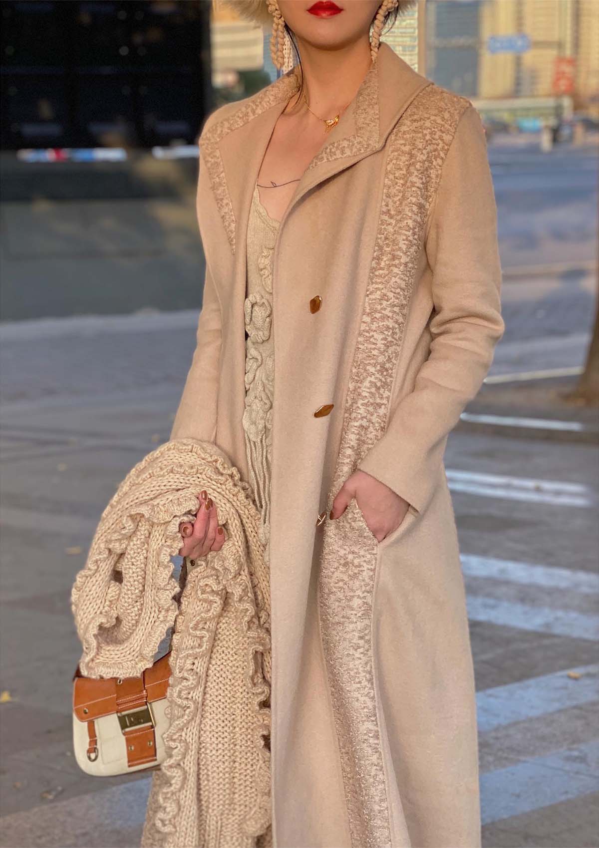 Double breasted coat - Frankwebs