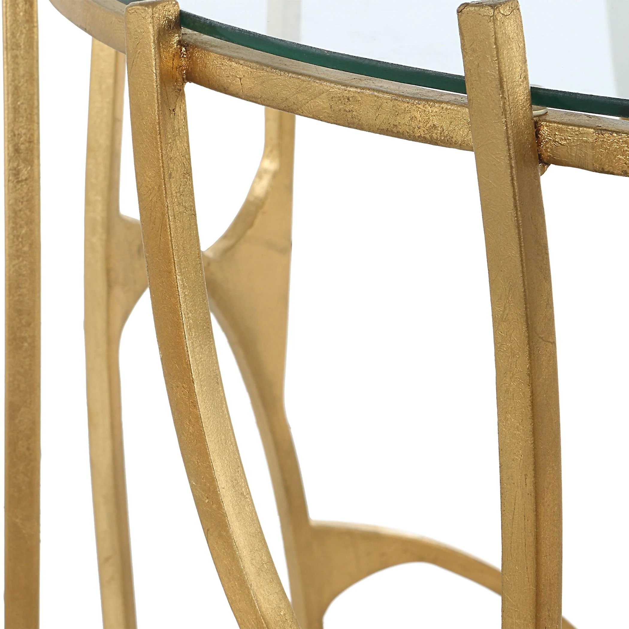 Ritual Round Gold Side Table - Frankwebs