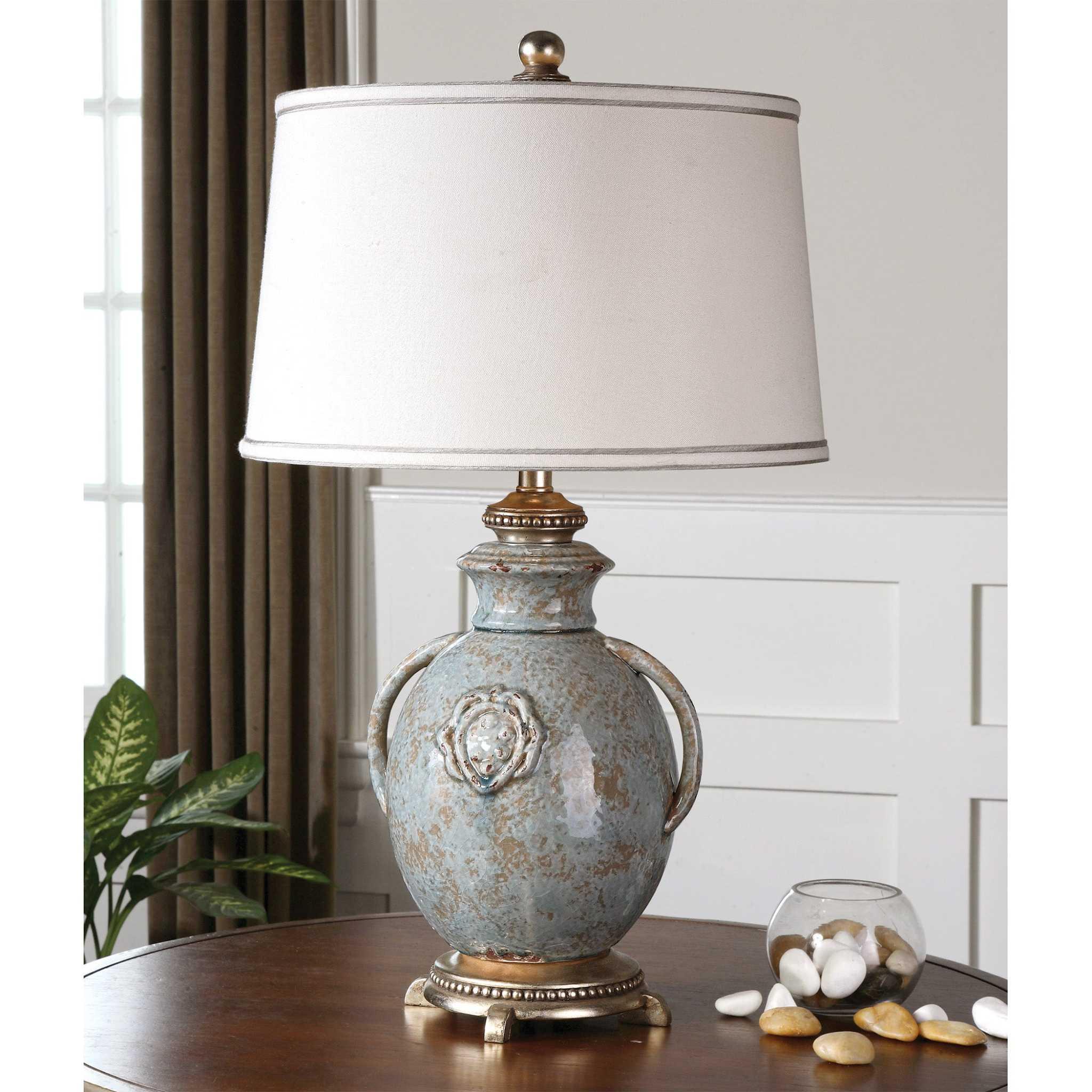 Cancello Blue Glaze Lamp - Frankwebs
