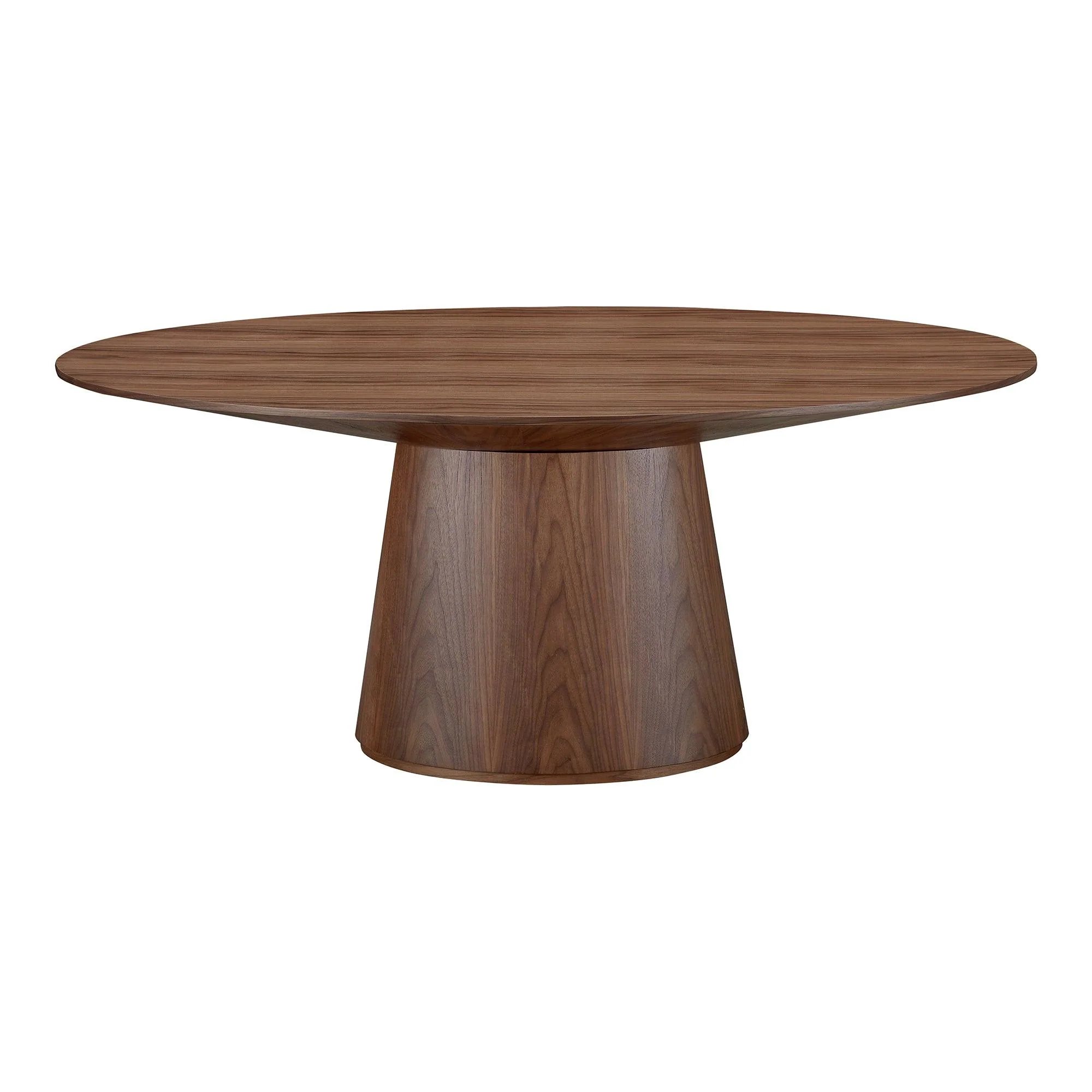 Otago Oval Dining Table Walnut - Frankwebs