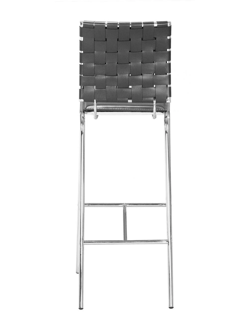 Criss Cross Bar Chair (Set of 2) Black - Frankwebs