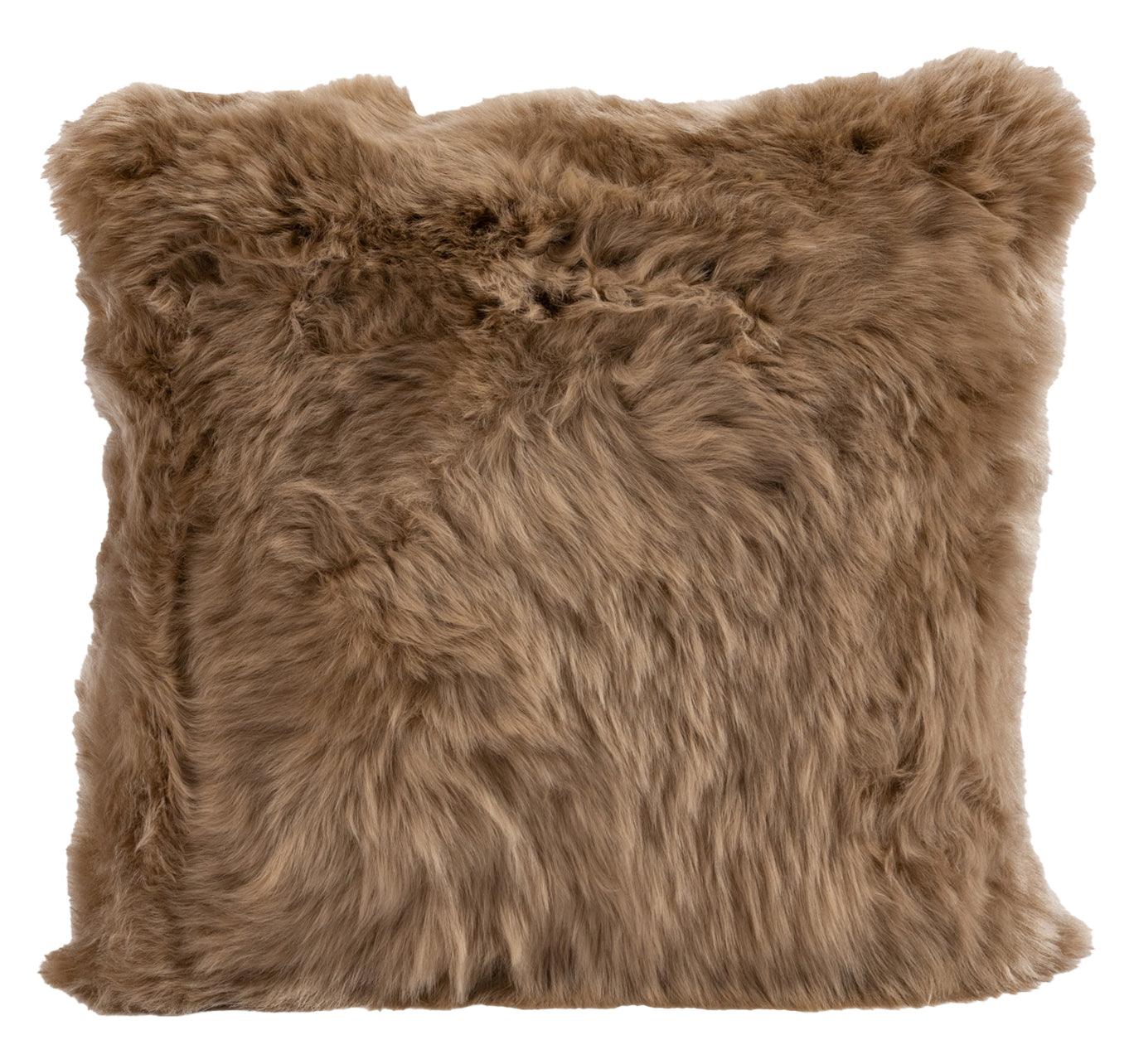 Longwool Sheepskin Square Cushion - Frankwebs