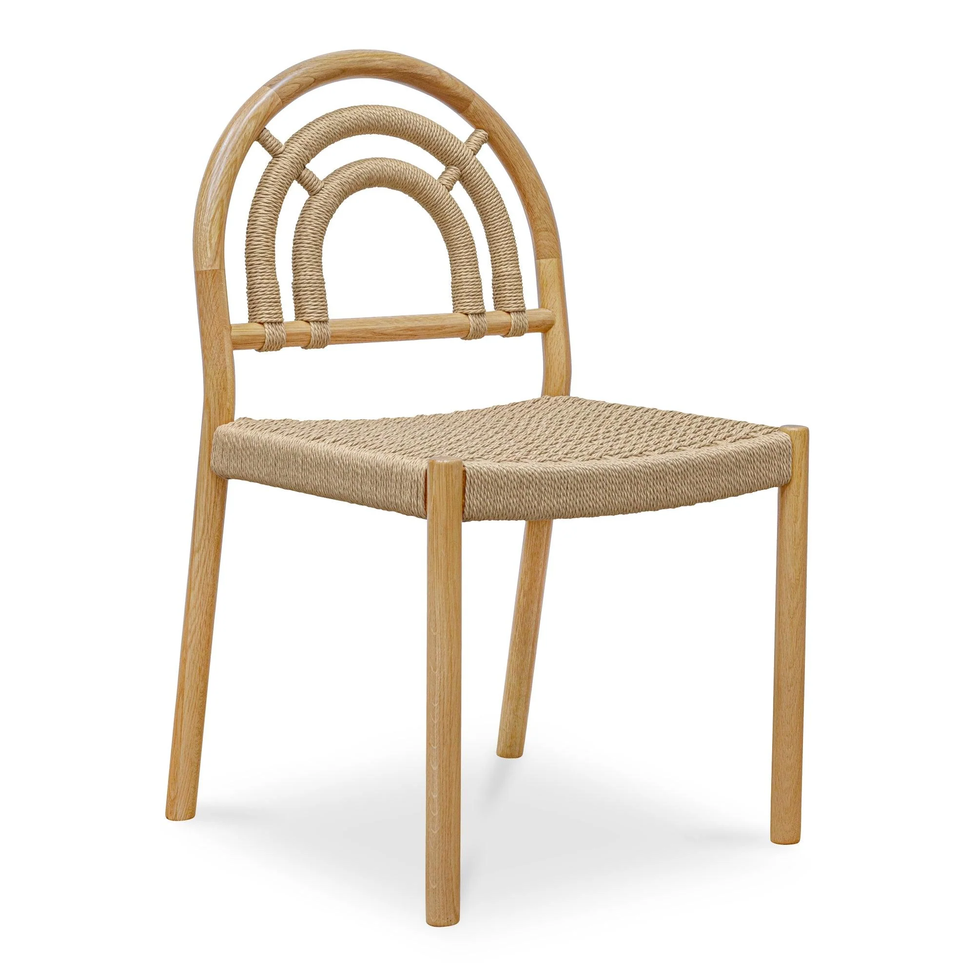Avery Dining Chair Natural - Set Of Two - Frankwebs