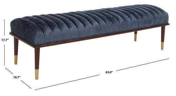 FLANNERY MID-CENTURY BENCH - Frankwebs
