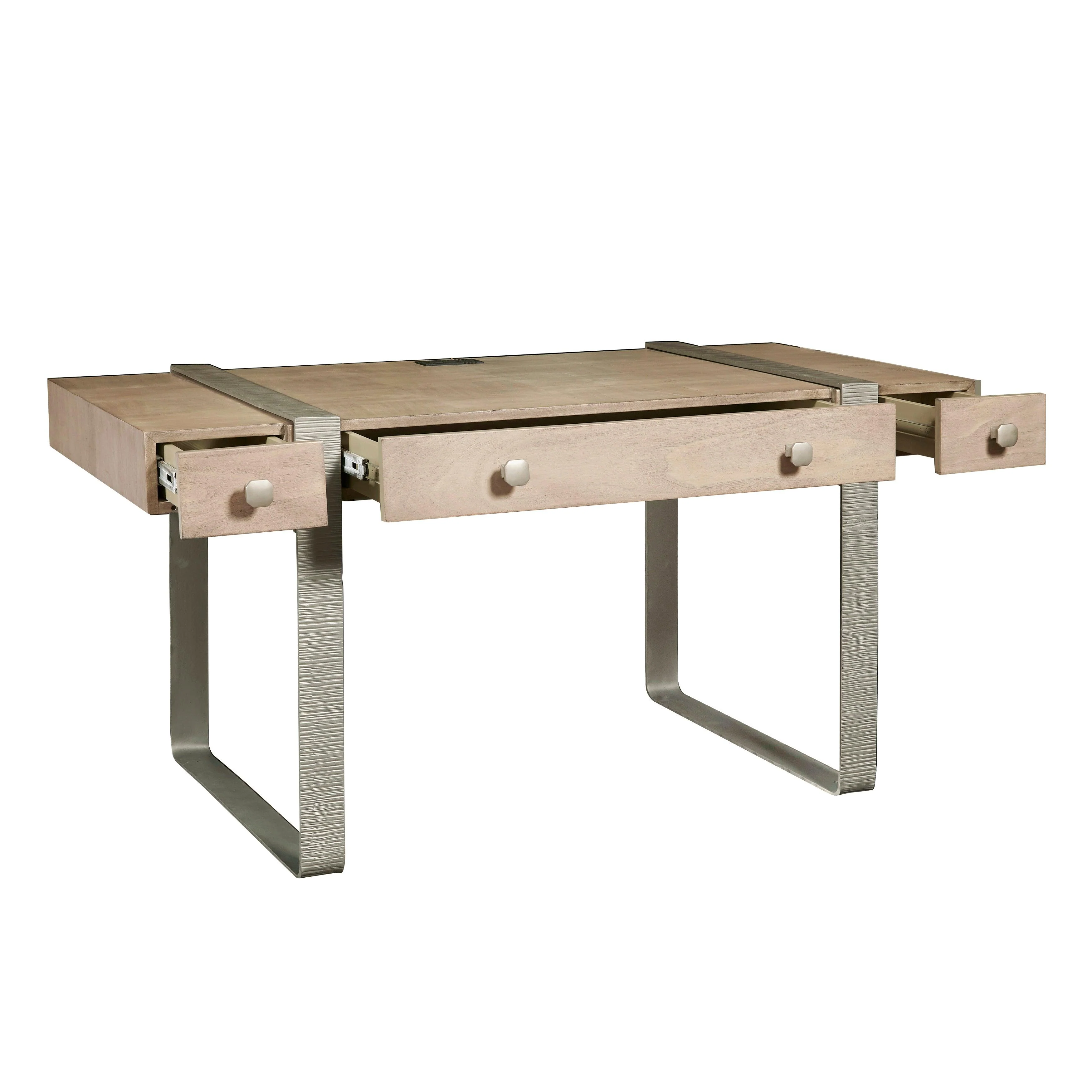 Industrial Contemporary Desk with Drawers - Frankwebs