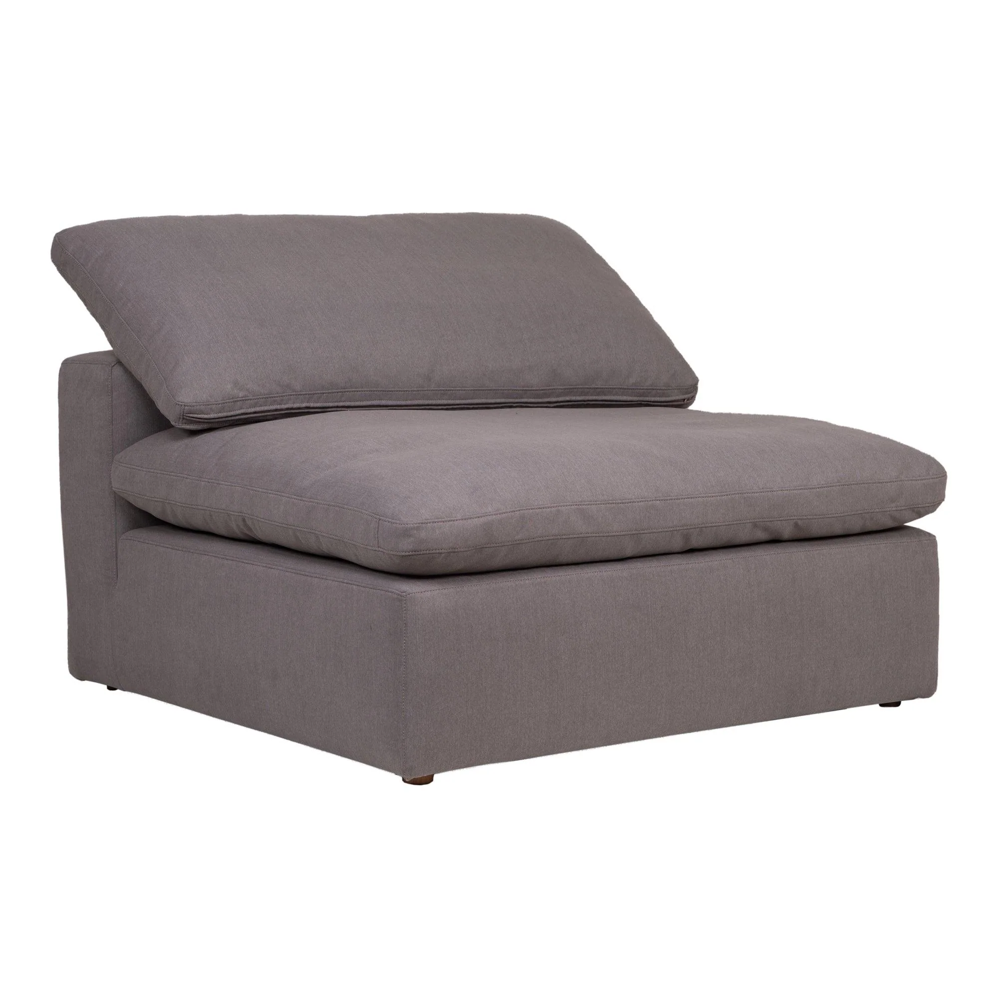 Clay Slipper Chair Performance Fabric Light Grey - Frankwebs