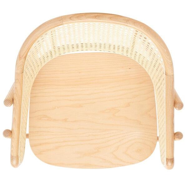 EMMY RATTAN BACK DINING CHAIR - Frankwebs