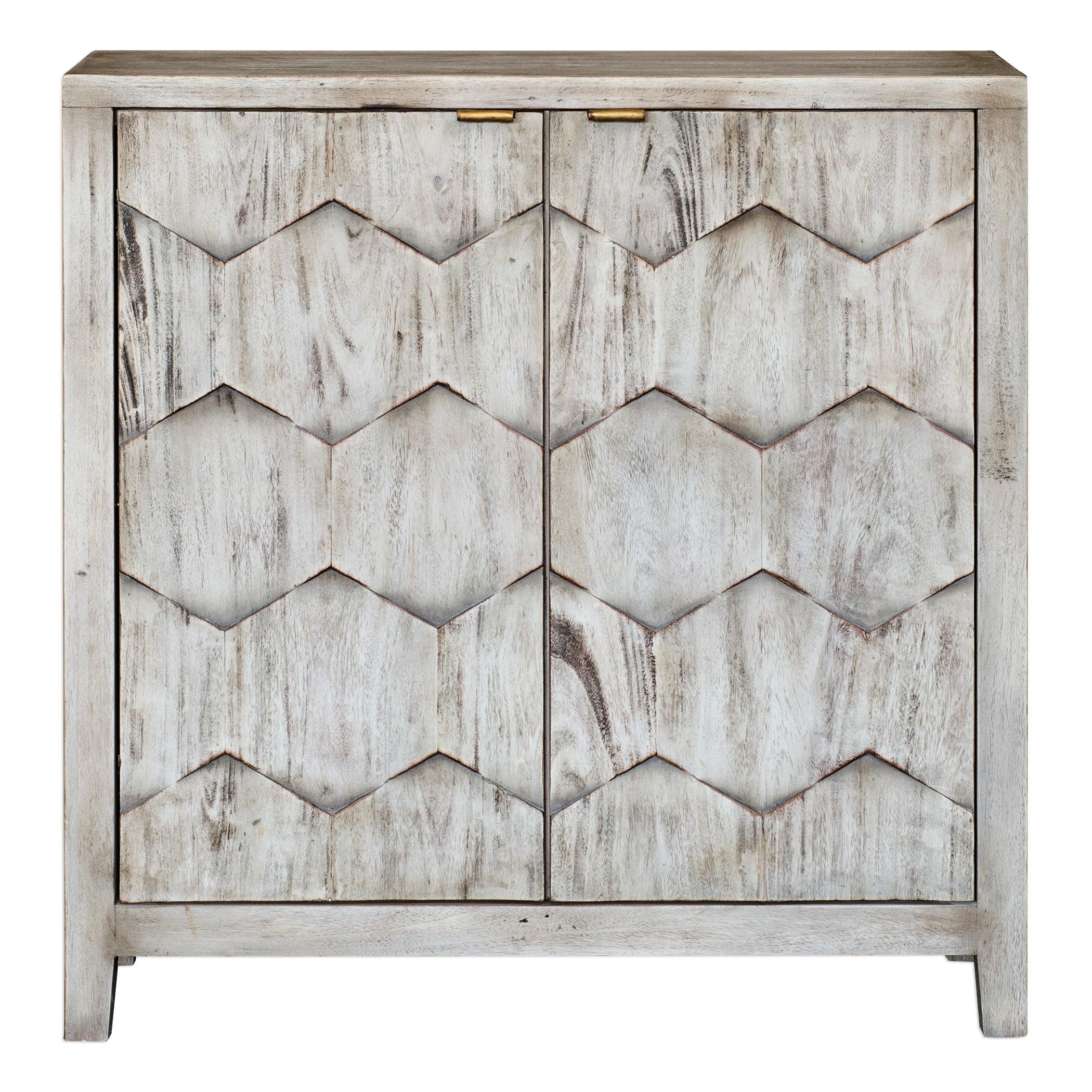 Catori Smoked Ivory Console Cabinet - Frankwebs