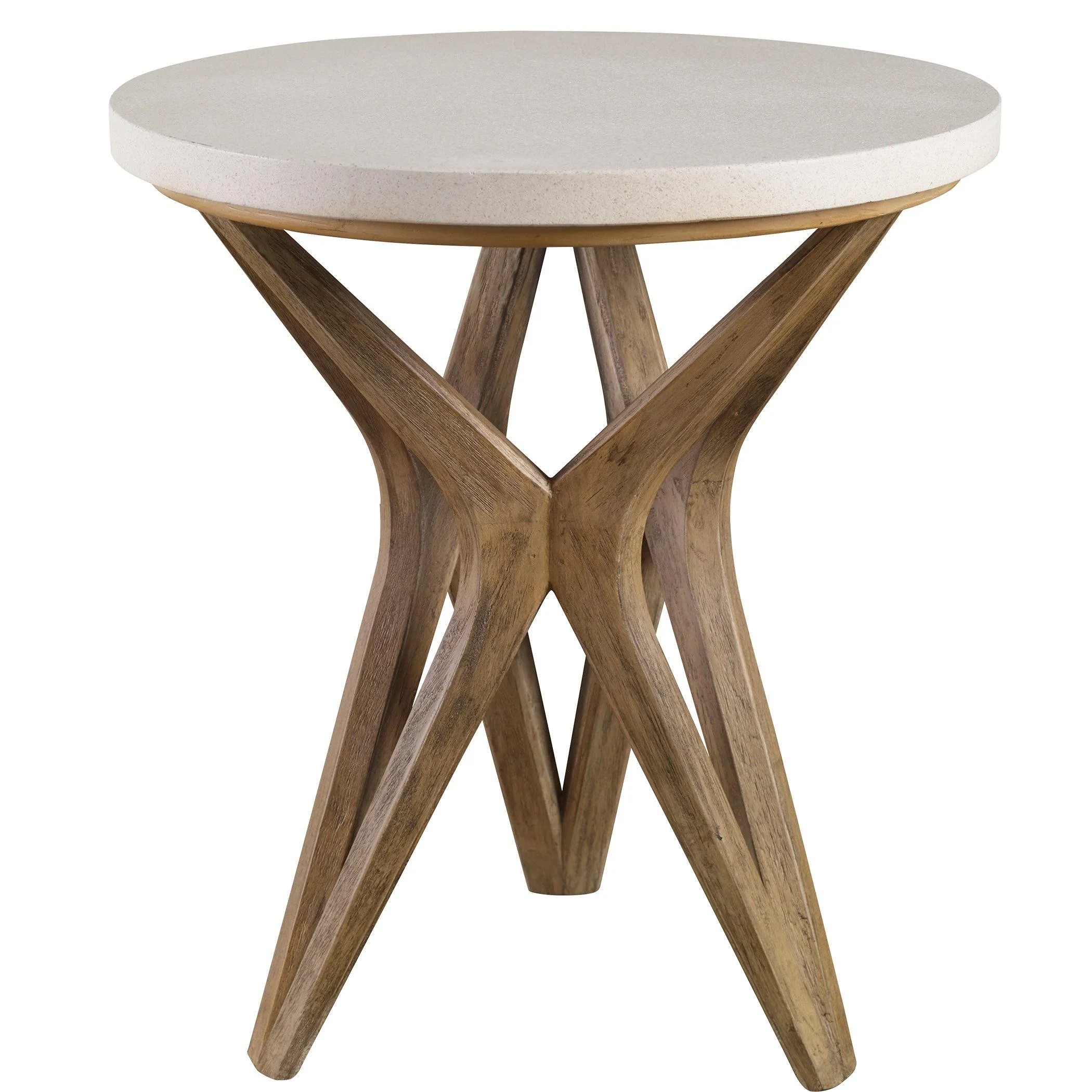 Marnie Limestone Side Table - Frankwebs