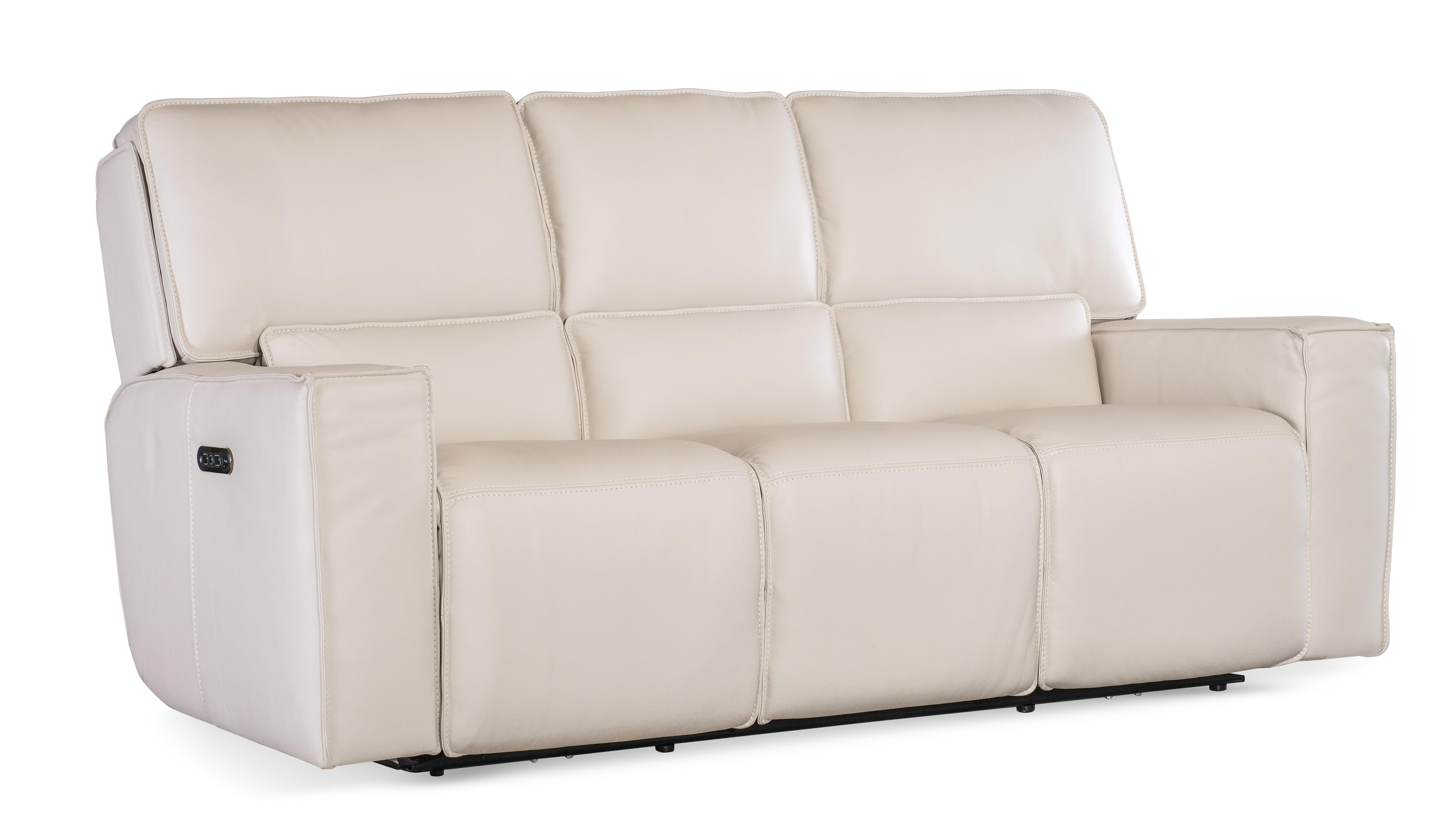 Miles Zero Gravity Power Sofa w/ Power Headrest - Grey - Frankwebs