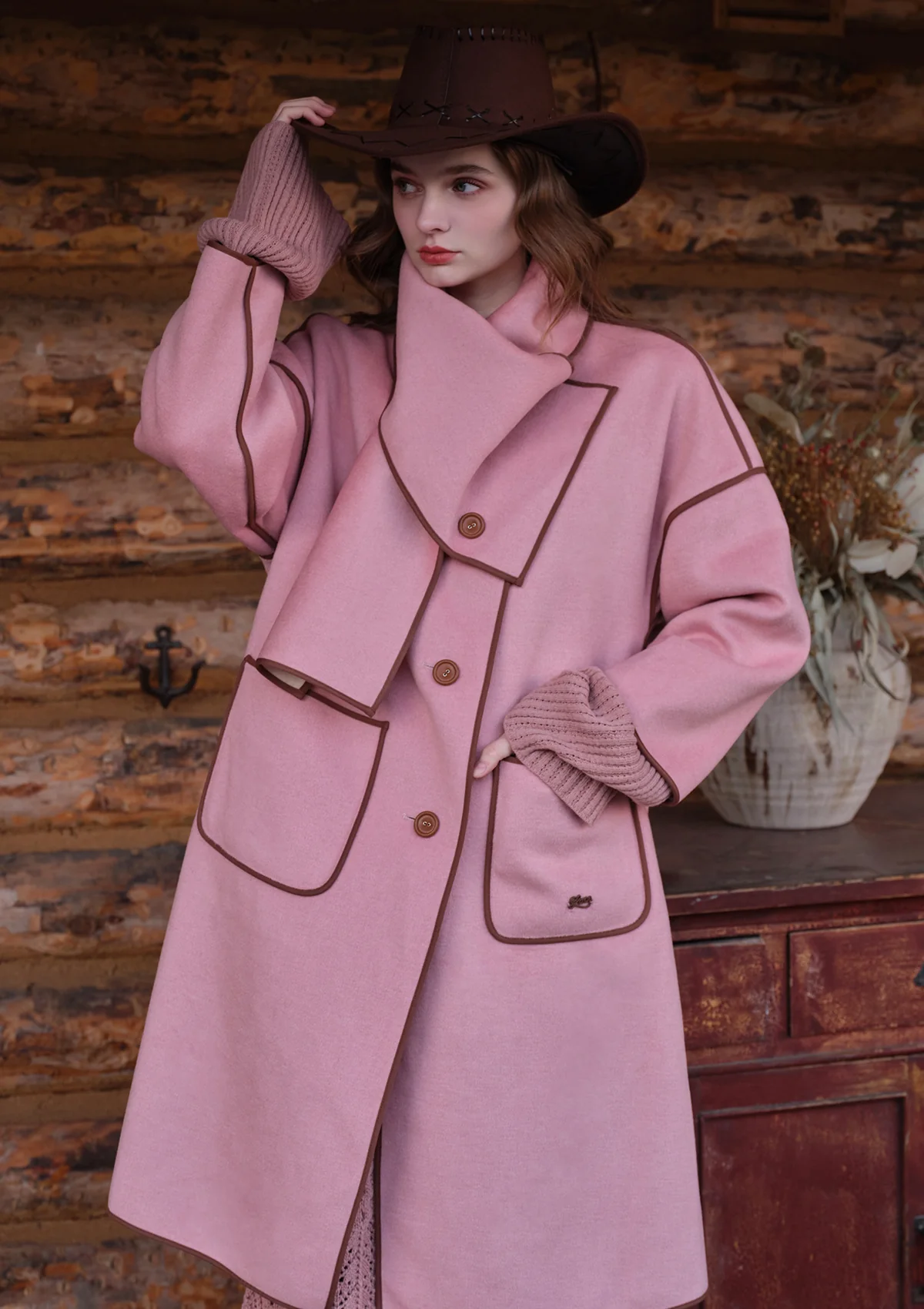 Winter Dopamine Double-faced Overcoat - Frankwebs