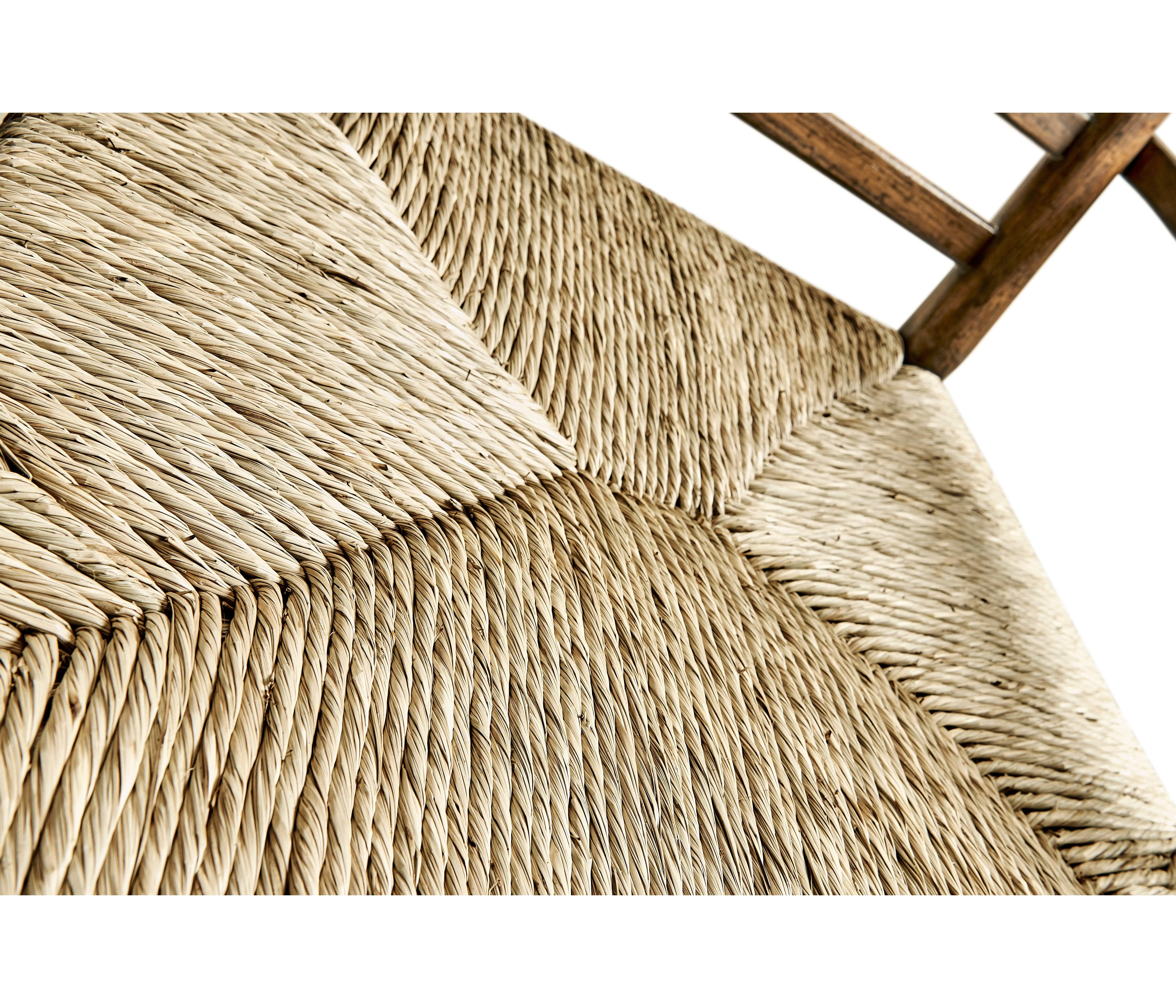 Buckingham Buckingham Dark Oak Ladder Back Arm Chair - Set of 2 - Frankwebs