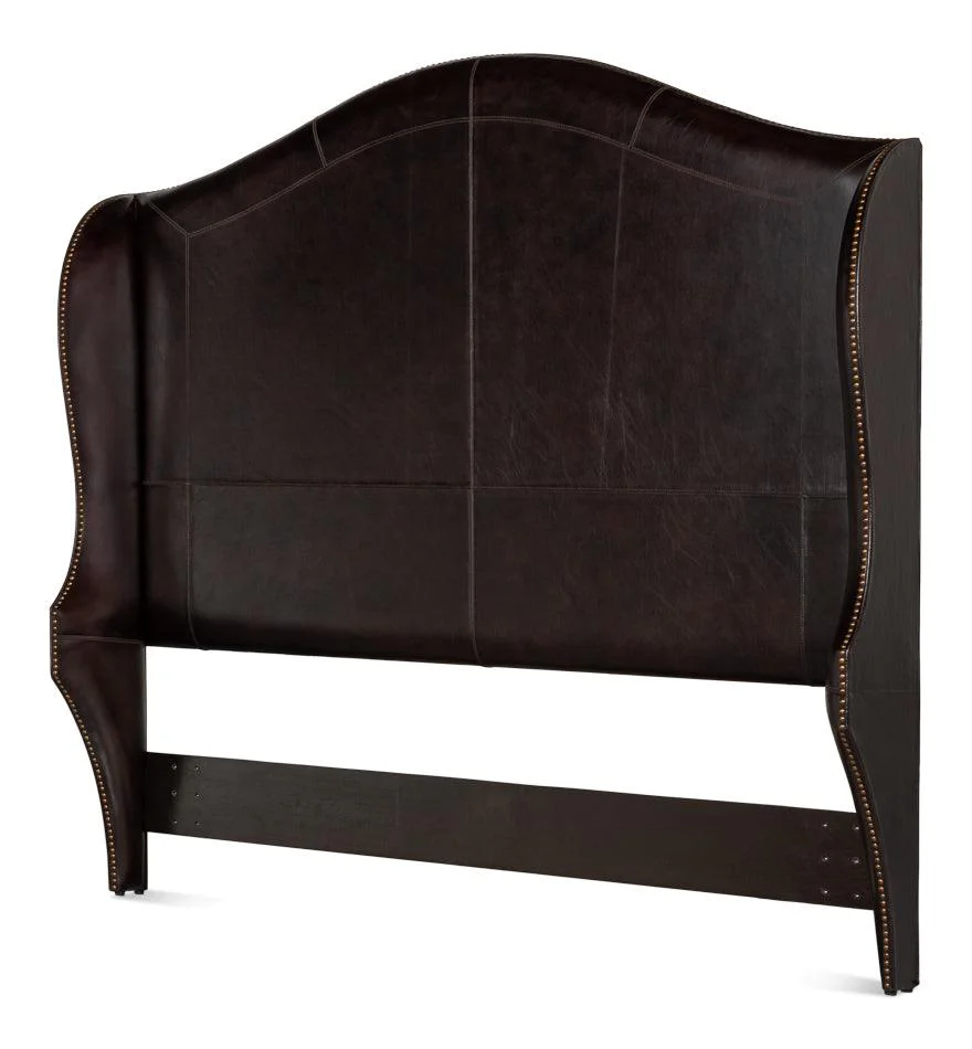 Dowry Equestrian Headboard - King - Brown - Frankwebs