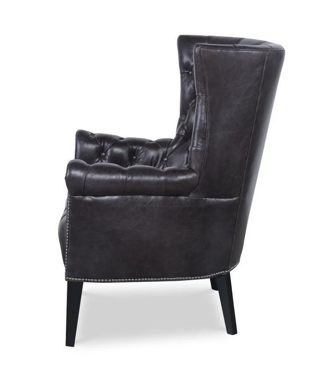 Century Trading Company Empress Tufted Wing Chair - Frankwebs