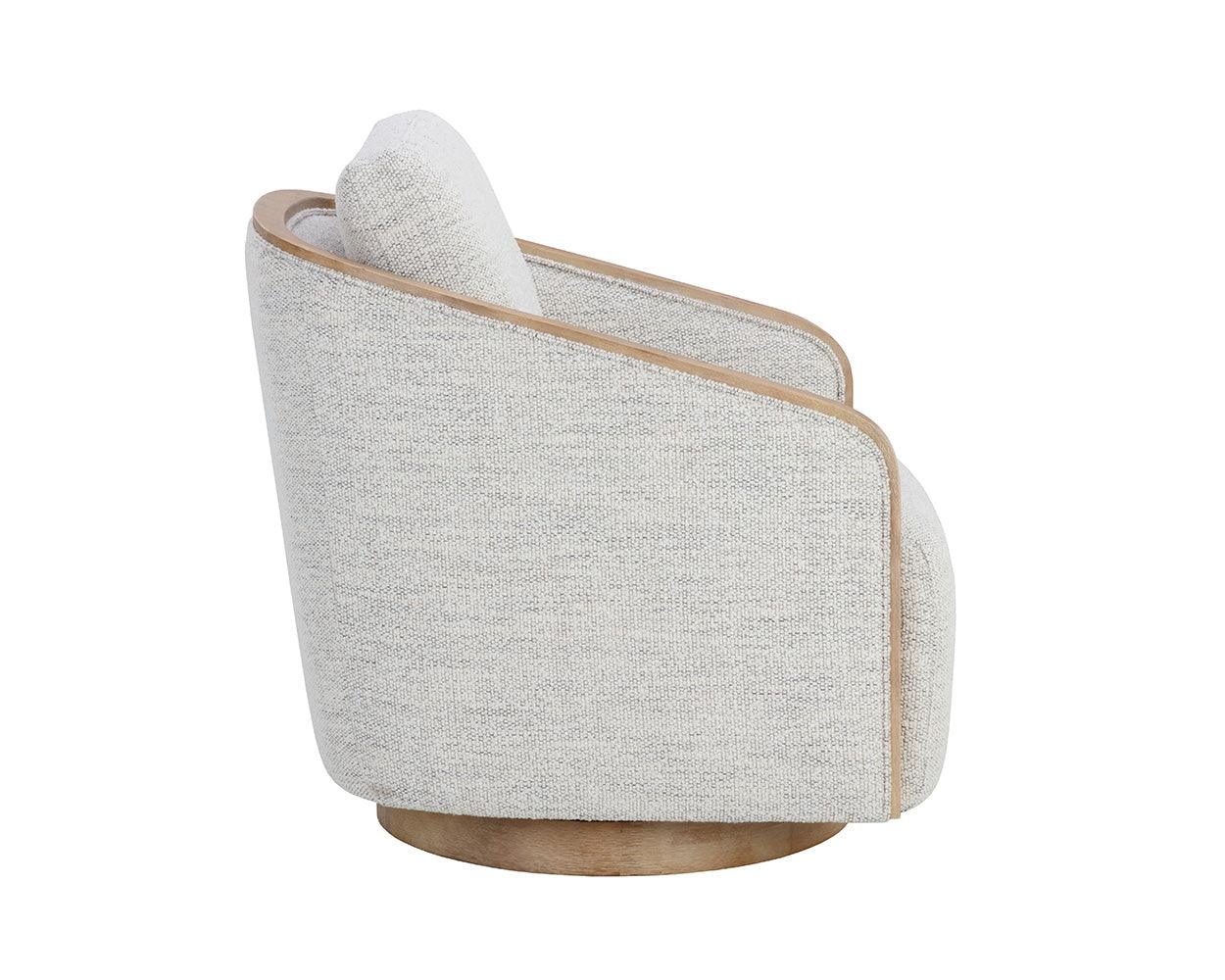 Tasia Swivel Lounge Chair - Frankwebs