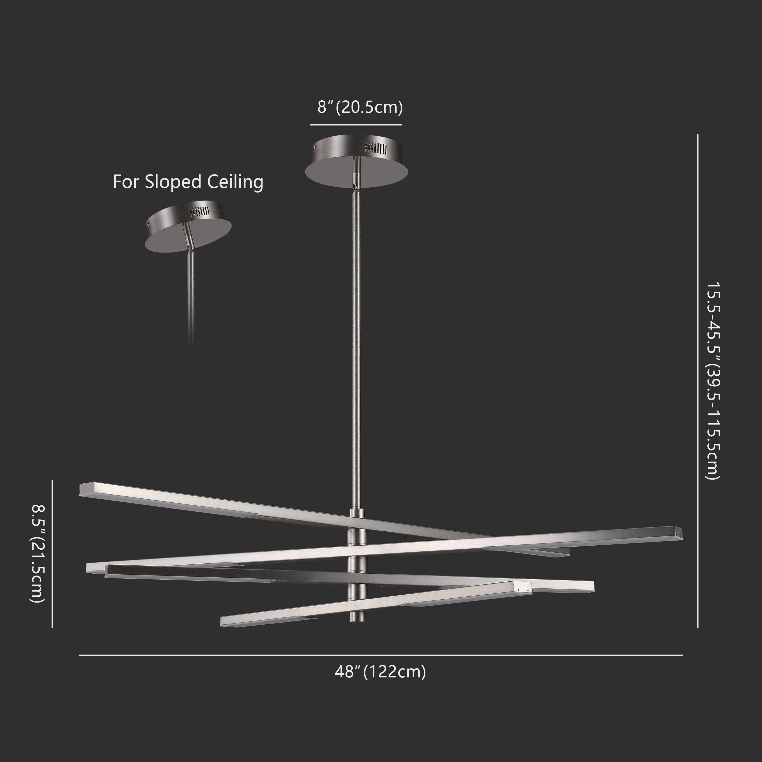 OSWALT METAL CHANDELIER - Frankwebs