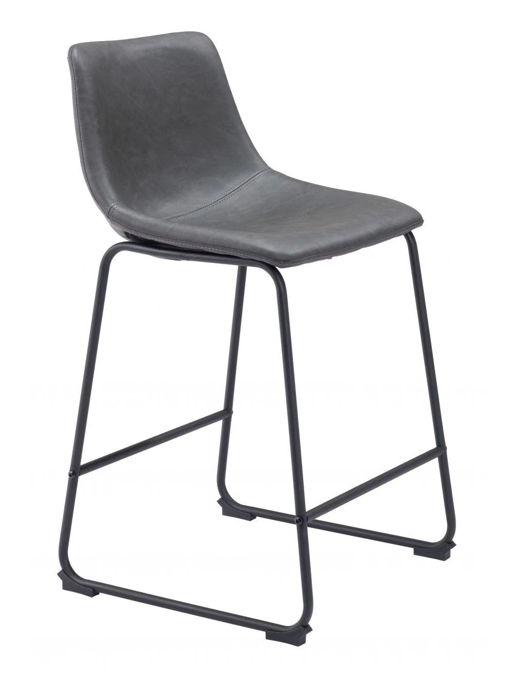 Smart Counter Chair (Set of 2) Charcoal - Frankwebs