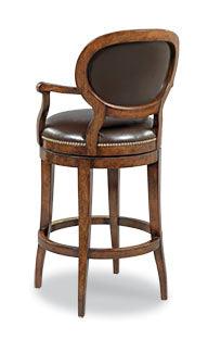 Oval Back Swivel Counter Stool - Frankwebs