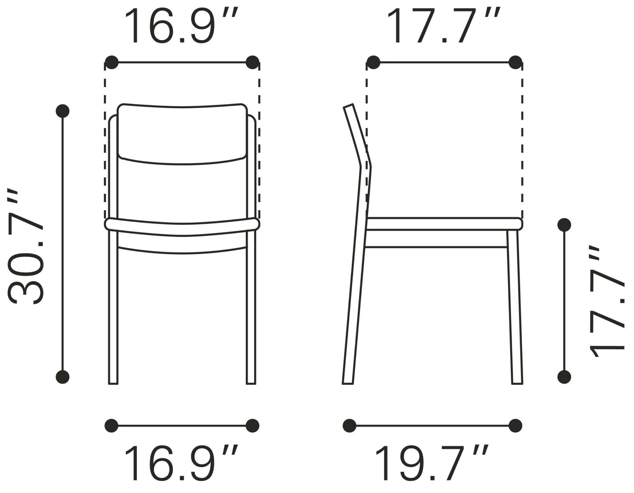 DESDAMONA DINING CHAIR - Frankwebs