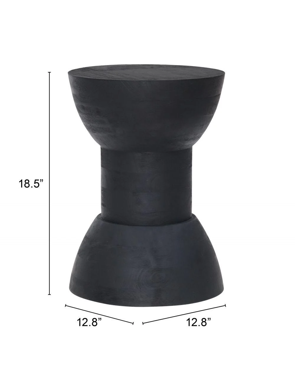 Wisdom Table Stool Black - Frankwebs