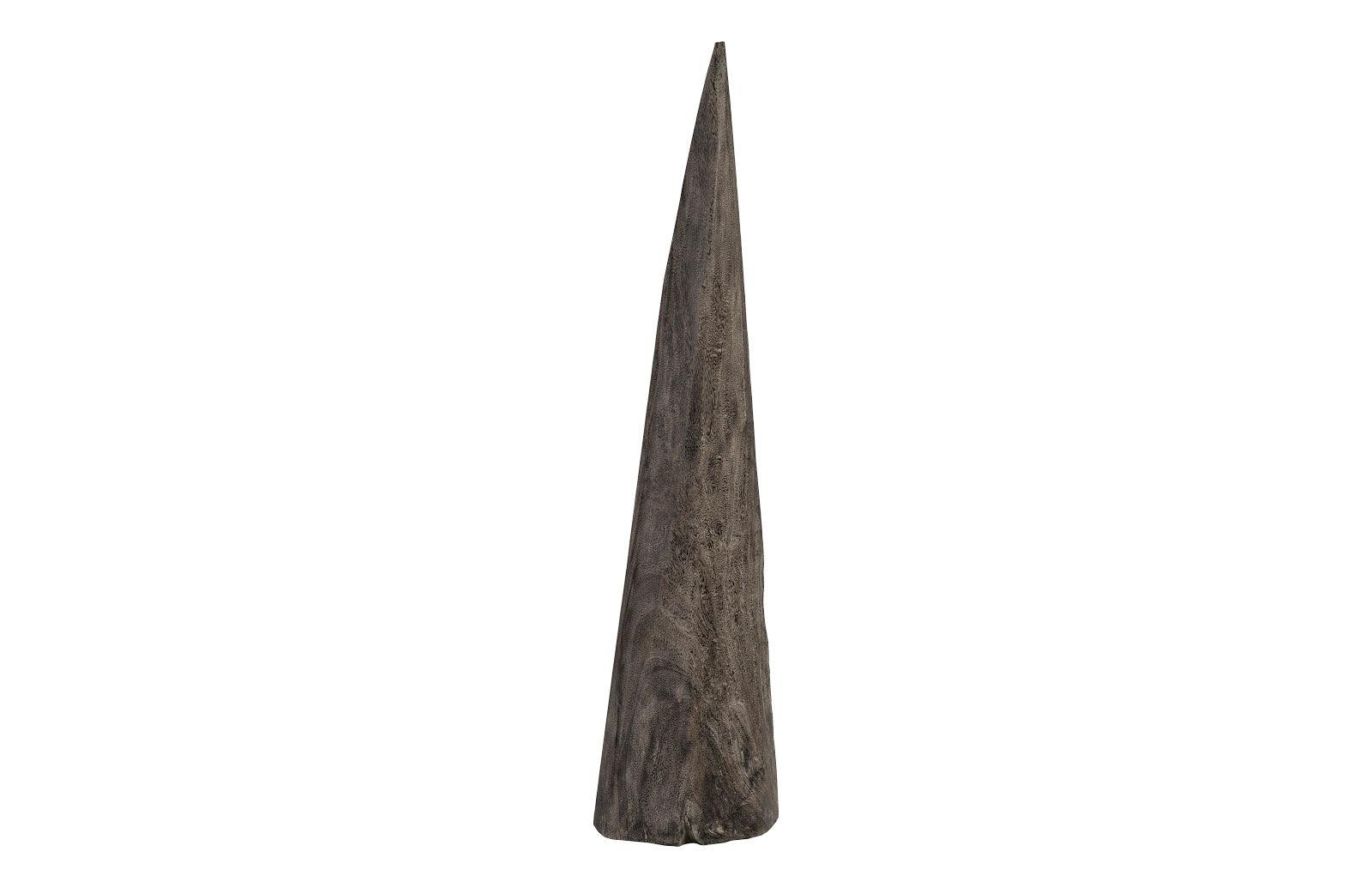 Shark Tooth Sculpture, Large, Gray Stone Finish - Frankwebs