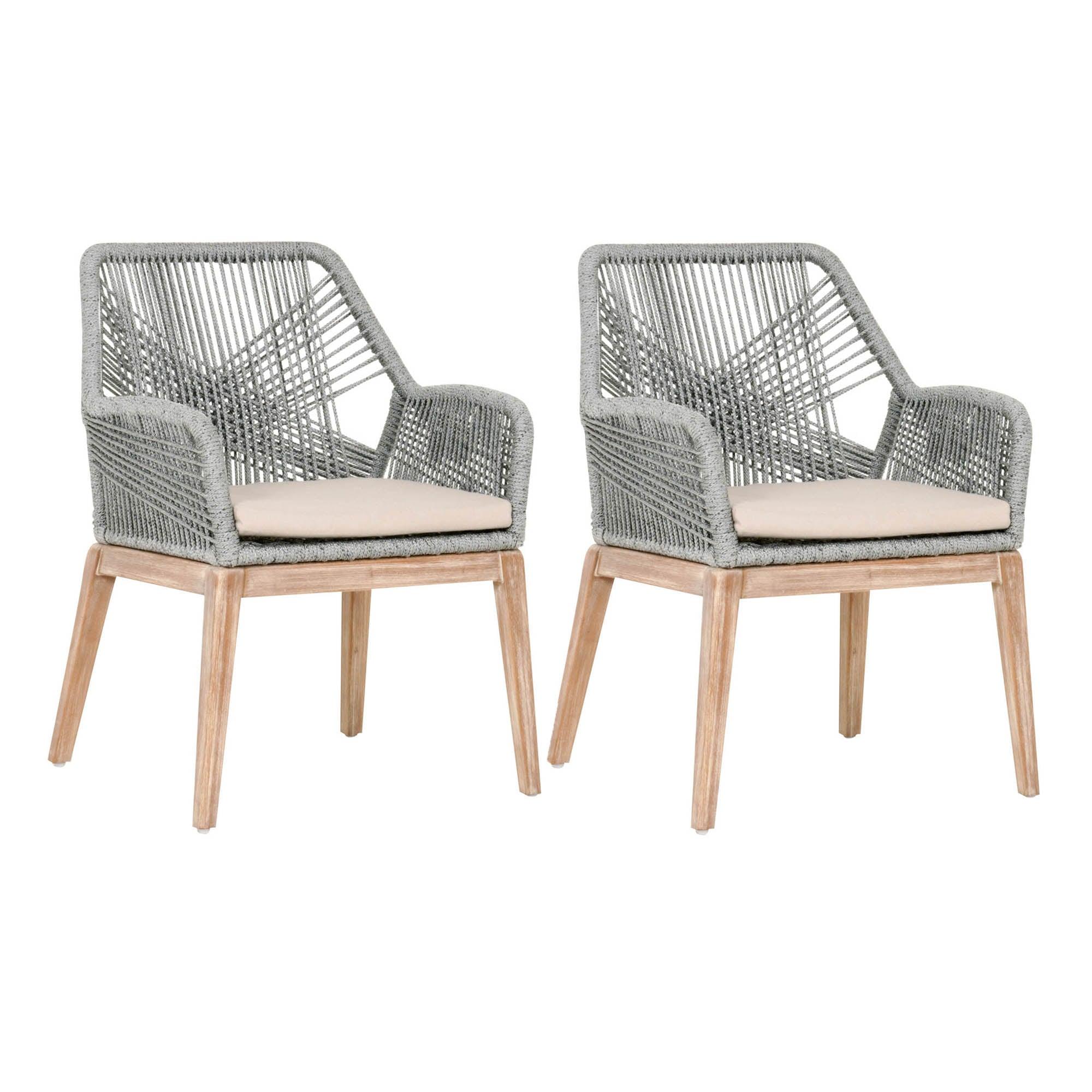 Loom Arm Chair, Set of 2 - Frankwebs