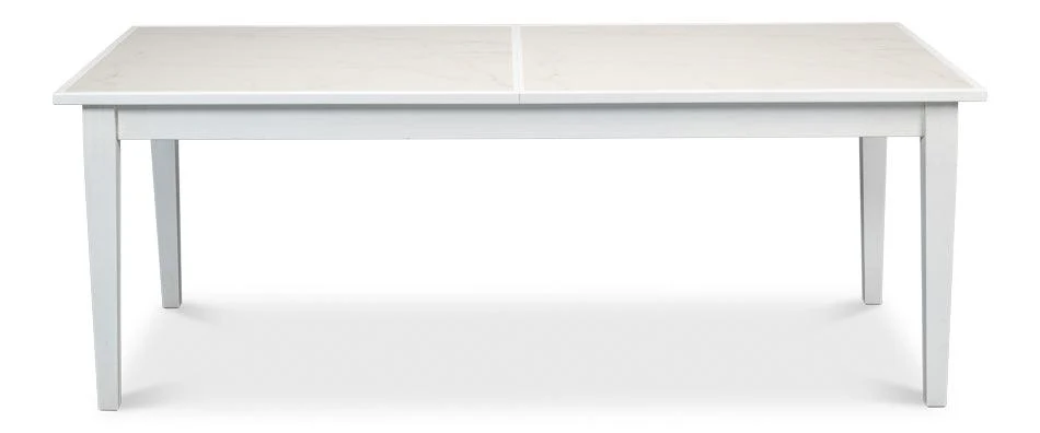 Elton Butterfly Dining Table White - Frankwebs