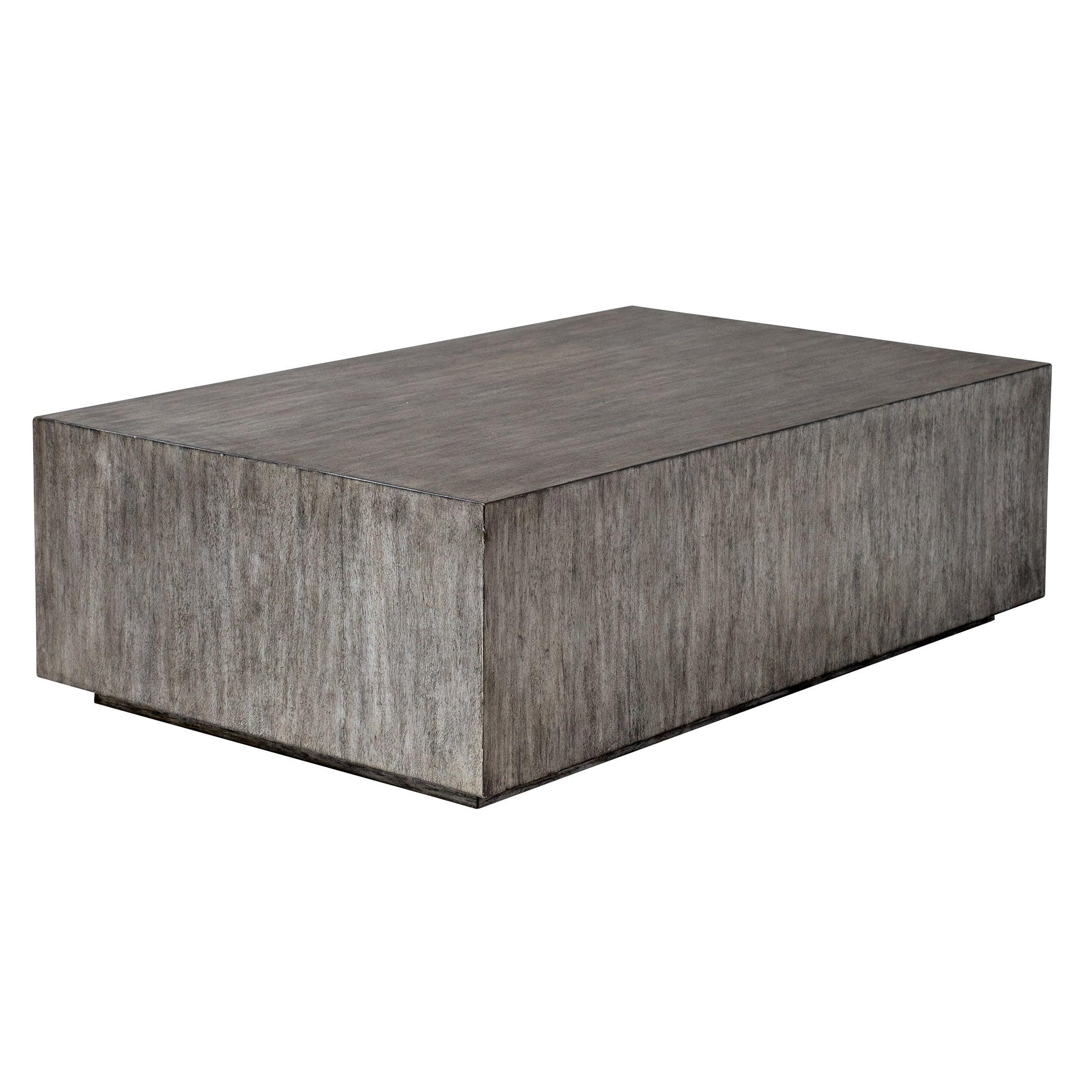KAREEM MODERN GRAY COFFEE TABLE - Frankwebs