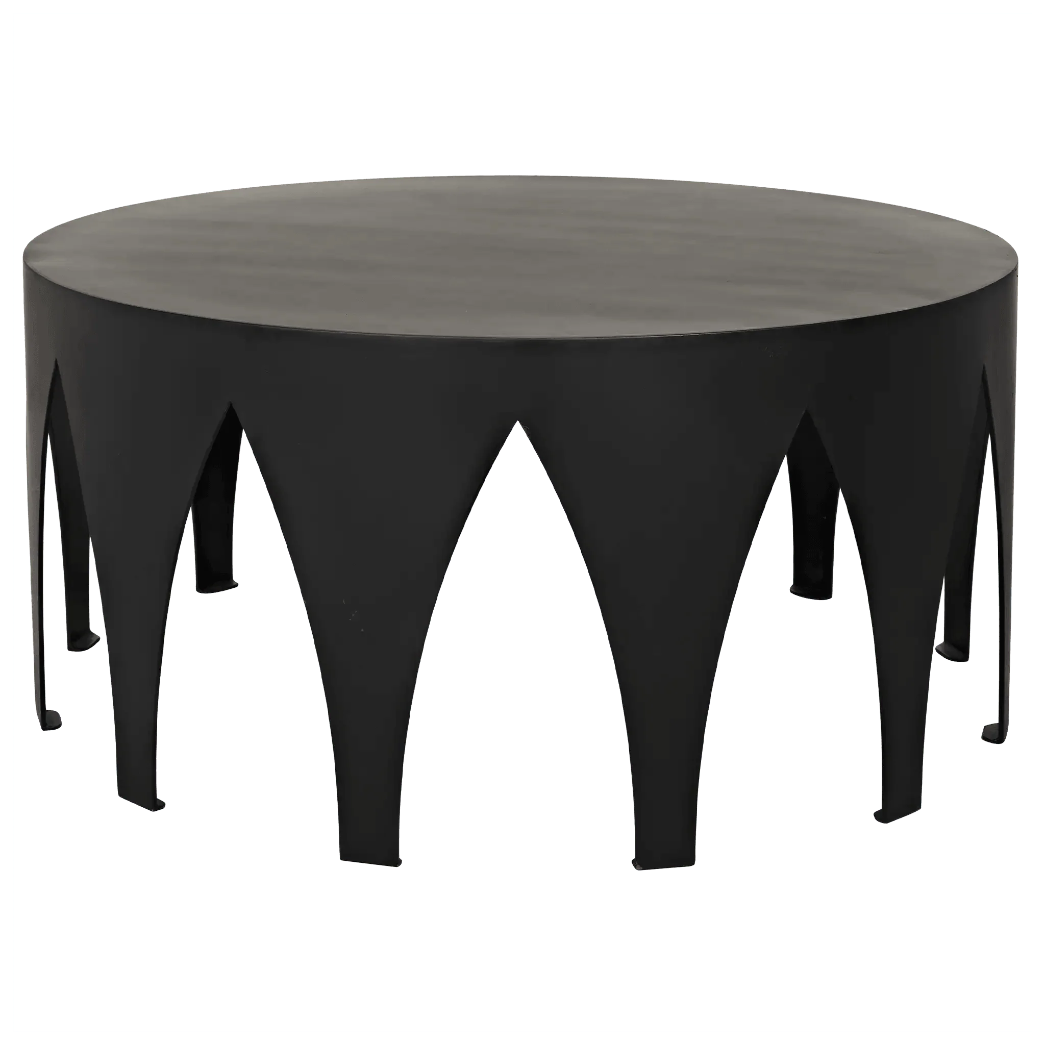 Morocco Coffee Table, Black Steel - Frankwebs