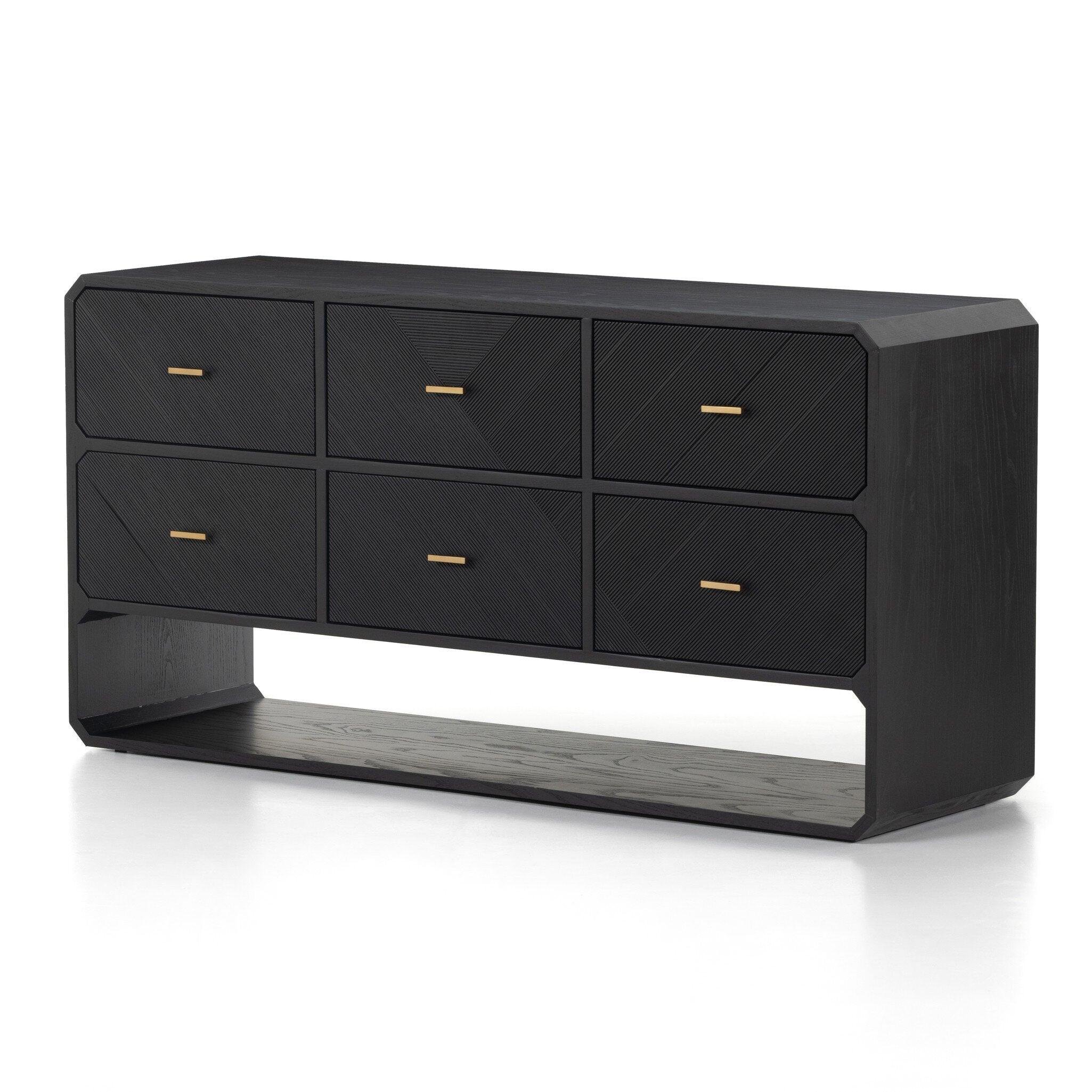 Caspian 6 Drawer Dresser - Frankwebs