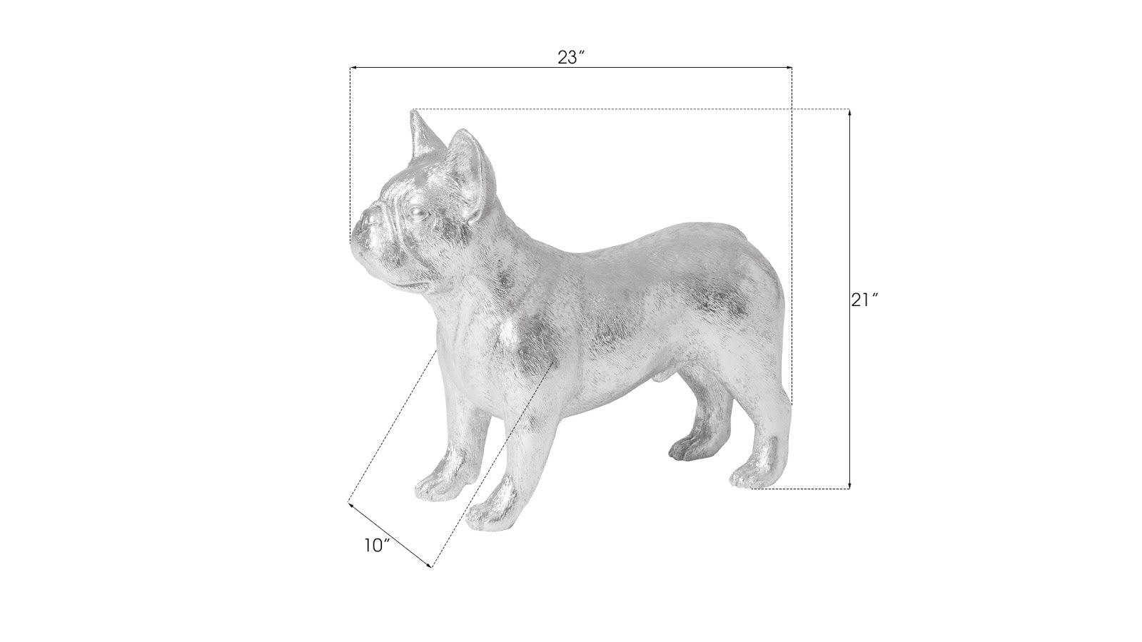 French Bulldog, Silver - Frankwebs