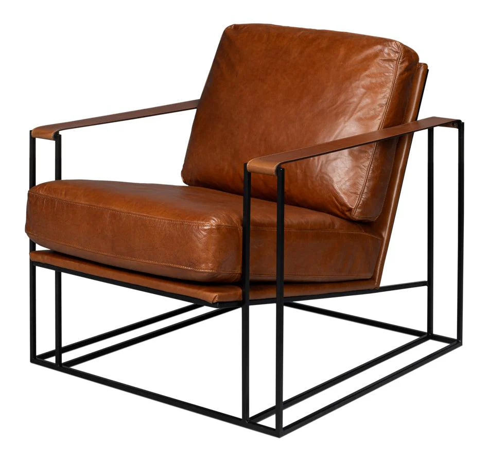 Oryan Chair - Havana Brown - Frankwebs