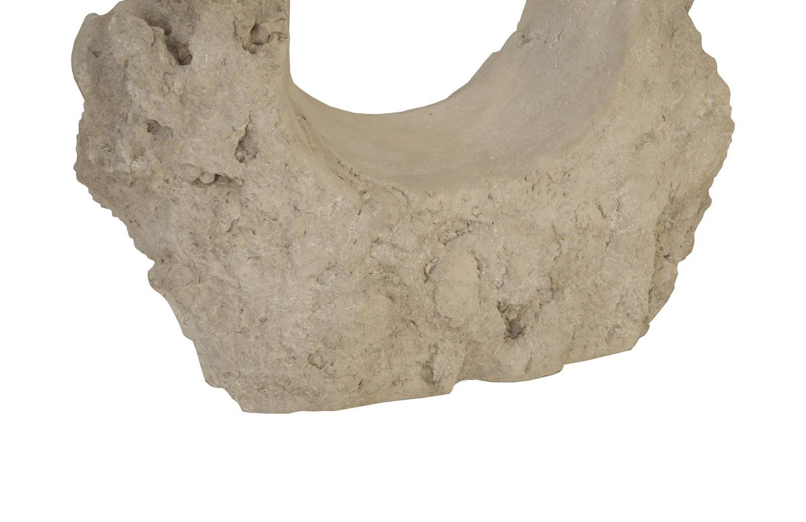Colossal Cast Stone Sculpture, Double Hole, Roman Stone - Frankwebs