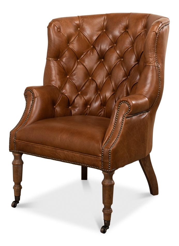 Welsh Leather Chair - Frankwebs