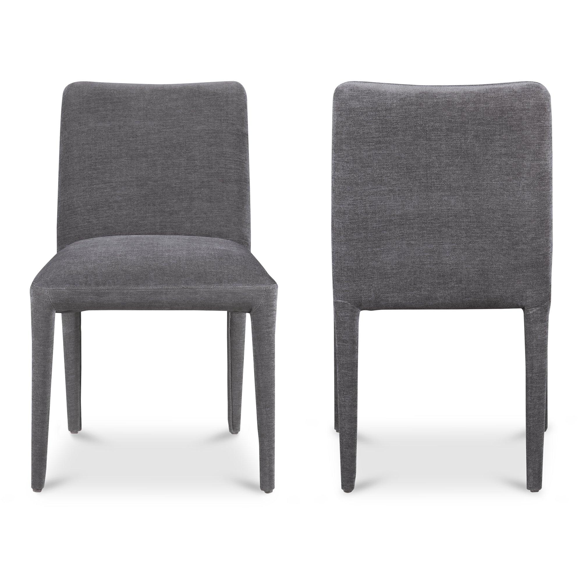 Calla Dining Chair Dark Grey - Set Of Two - Frankwebs