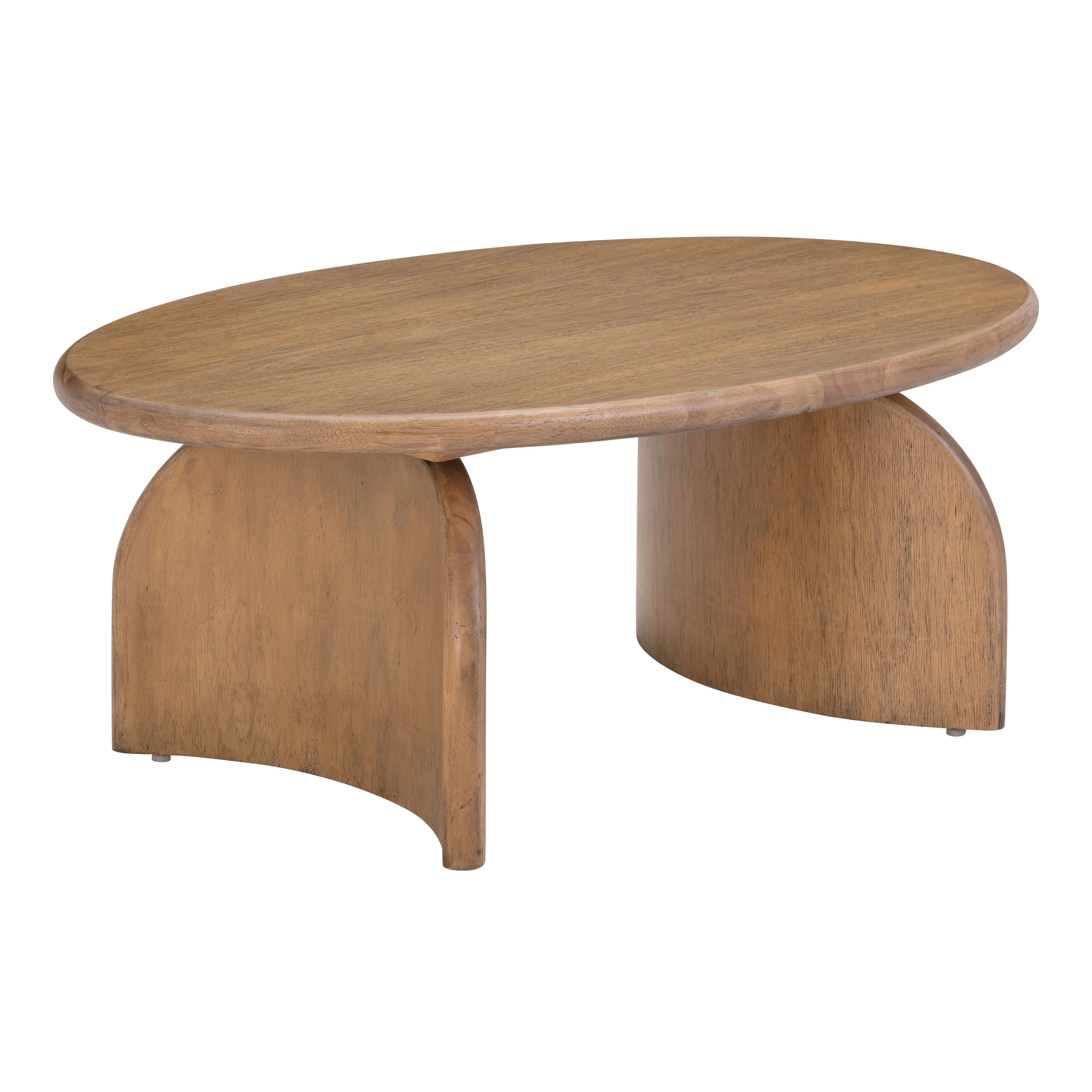 Sofia Cognac Wooden Coffee Table - Frankwebs
