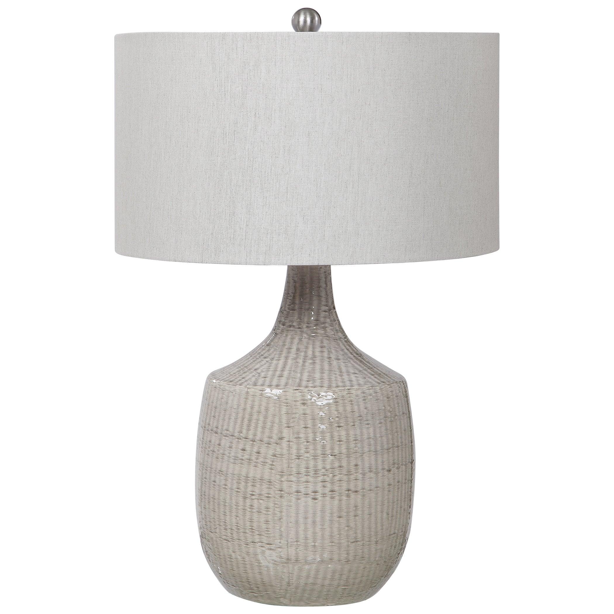 FELIPE GRAY TABLE LAMP - Frankwebs