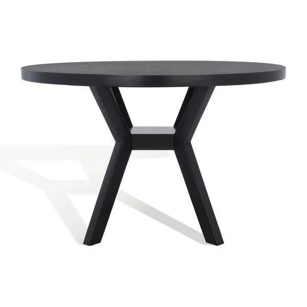 LUIS ROUND WOOD DINING TABLE - Frankwebs