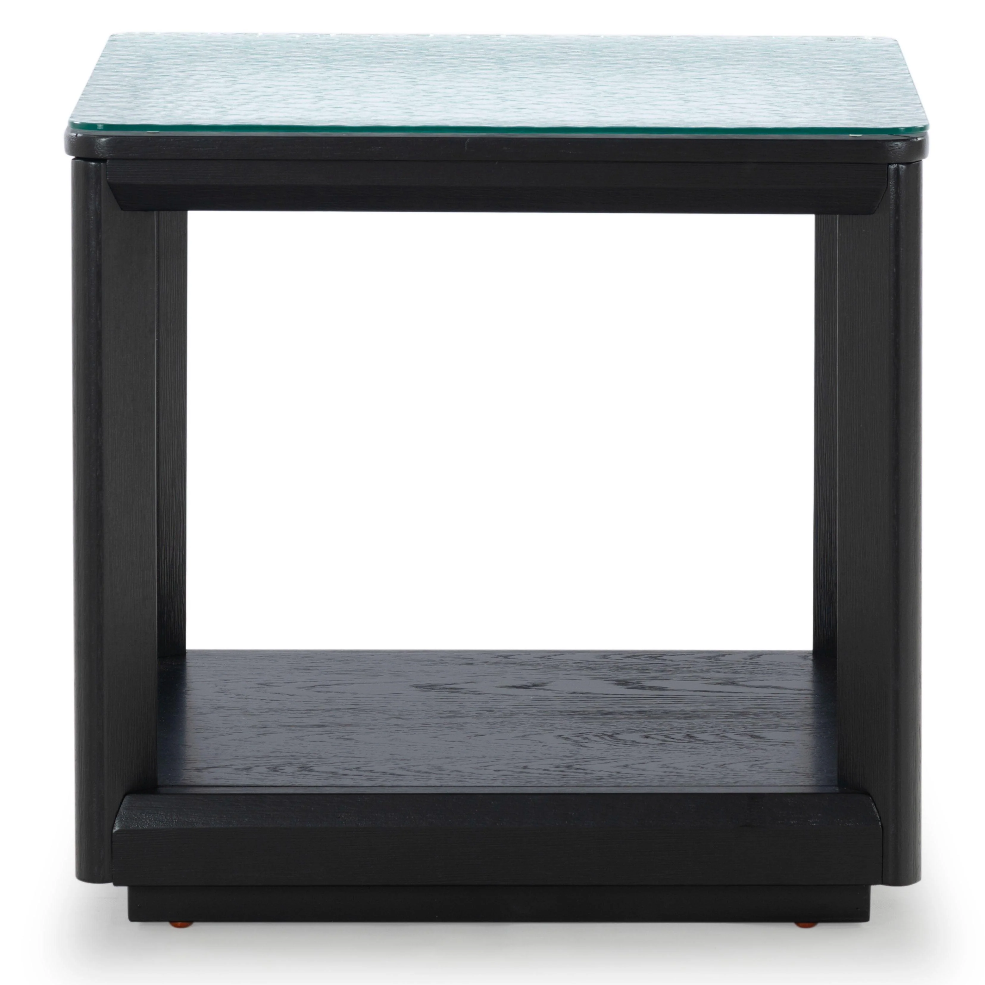 BENECARLO GLASS TOP ACCENT TABLE - Frankwebs