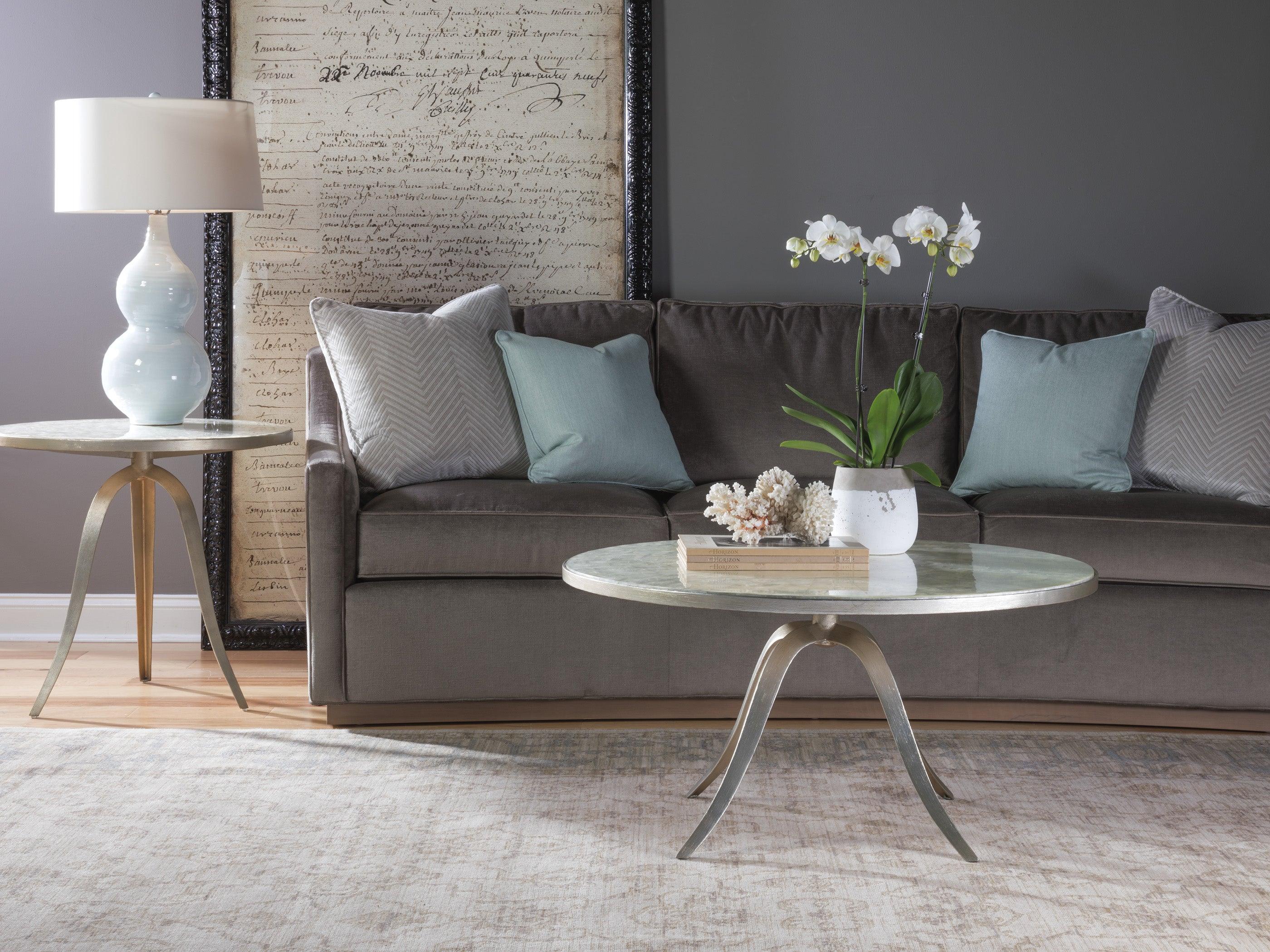 Signature Designs Capiz Round End Table - Frankwebs