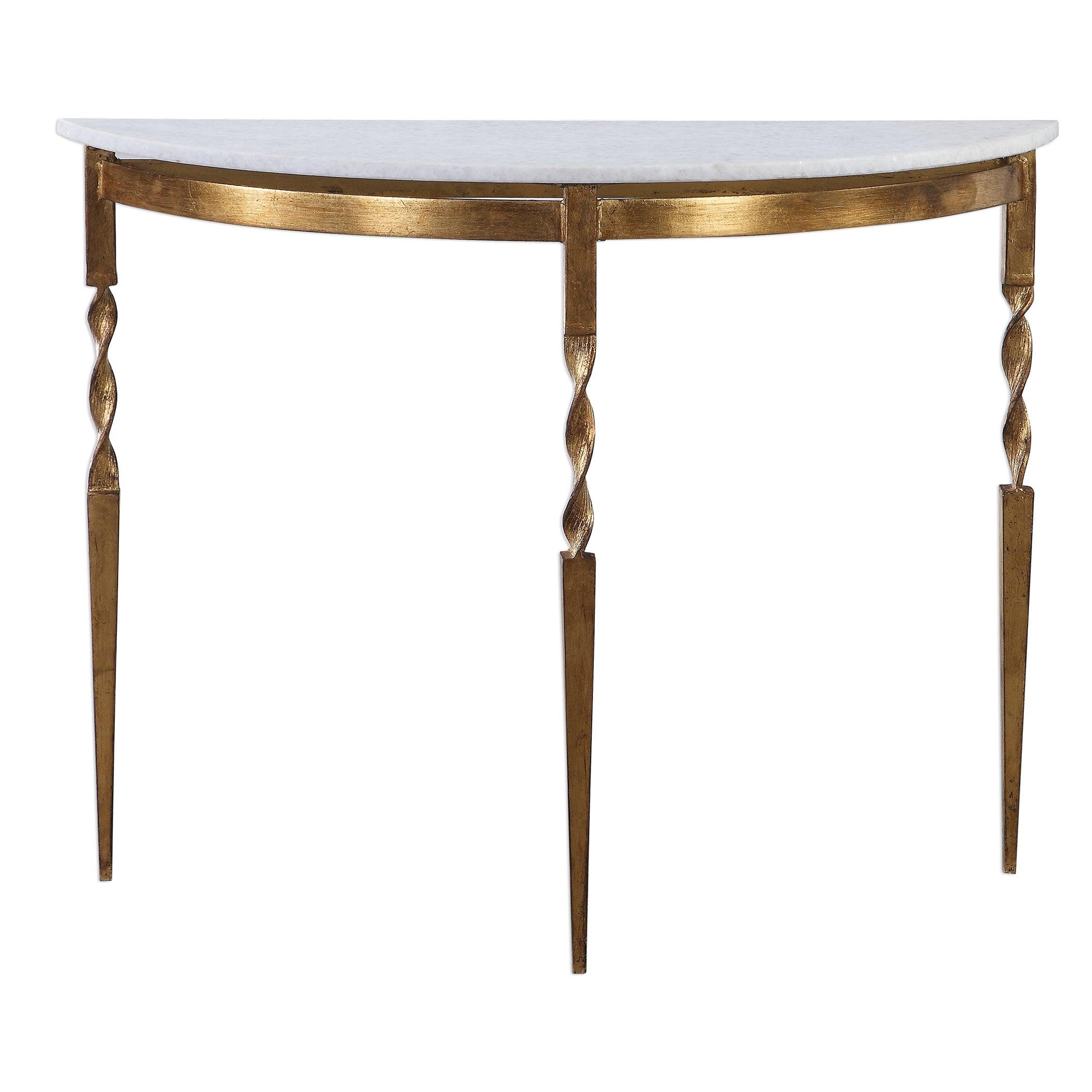 IMELDA DEMILUNE CONSOLE TABLE - Frankwebs