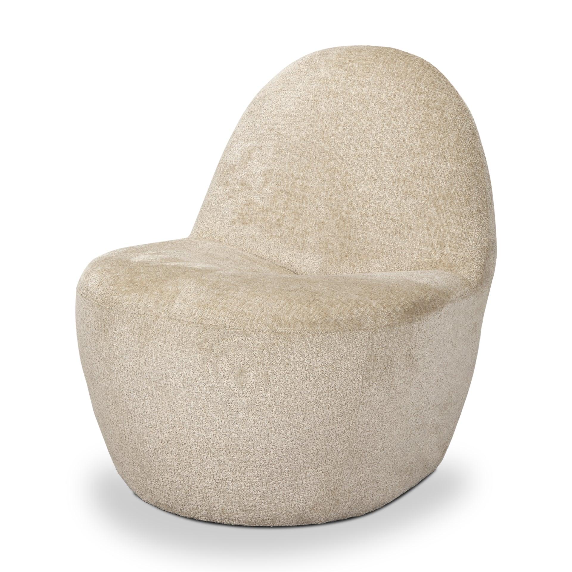 Beverly Beige Chenille Accent Chair - Frankwebs