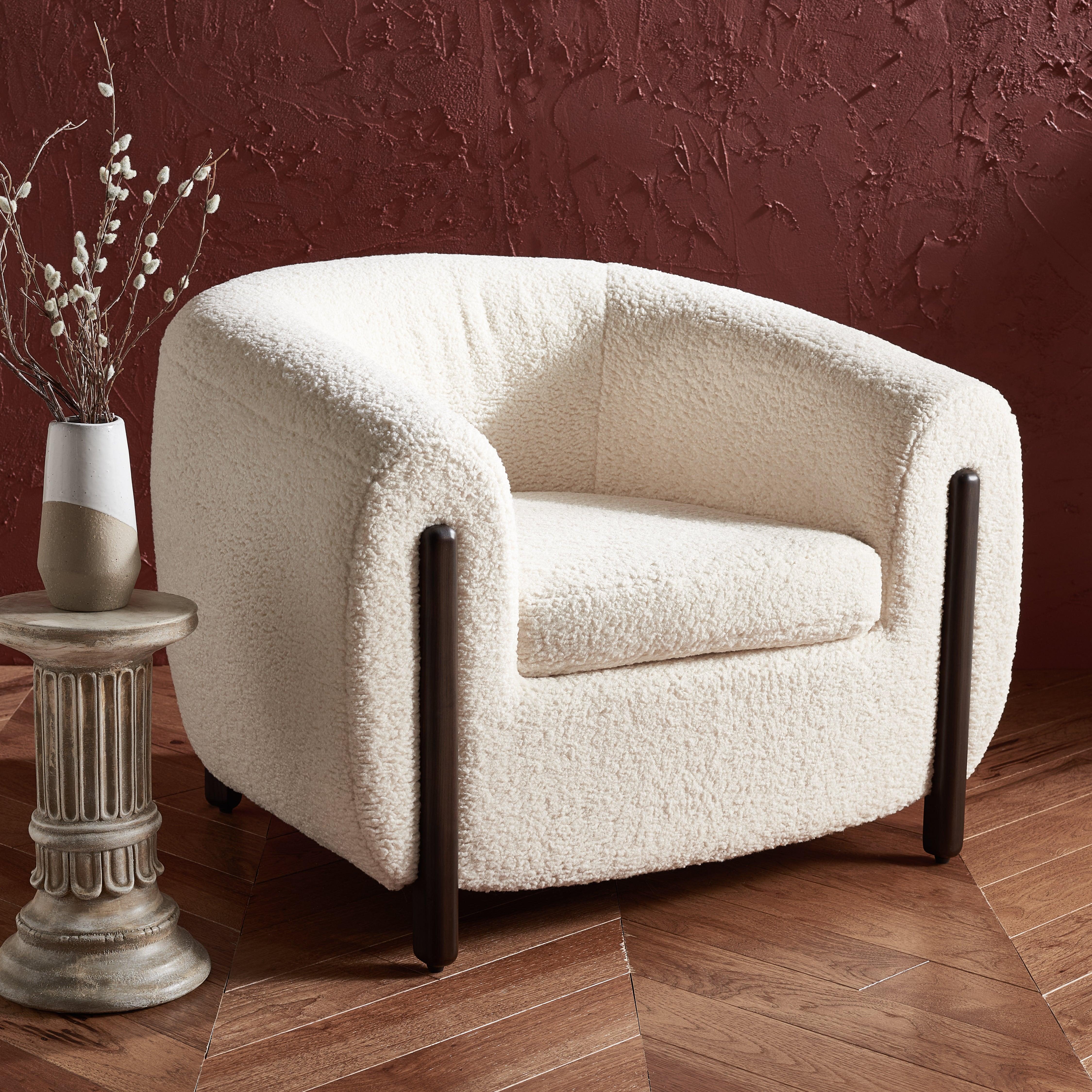 WESTLEY BARREL BACK ACCENT CHAIR - Frankwebs