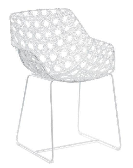 Octa Arm Chair, White - Frankwebs