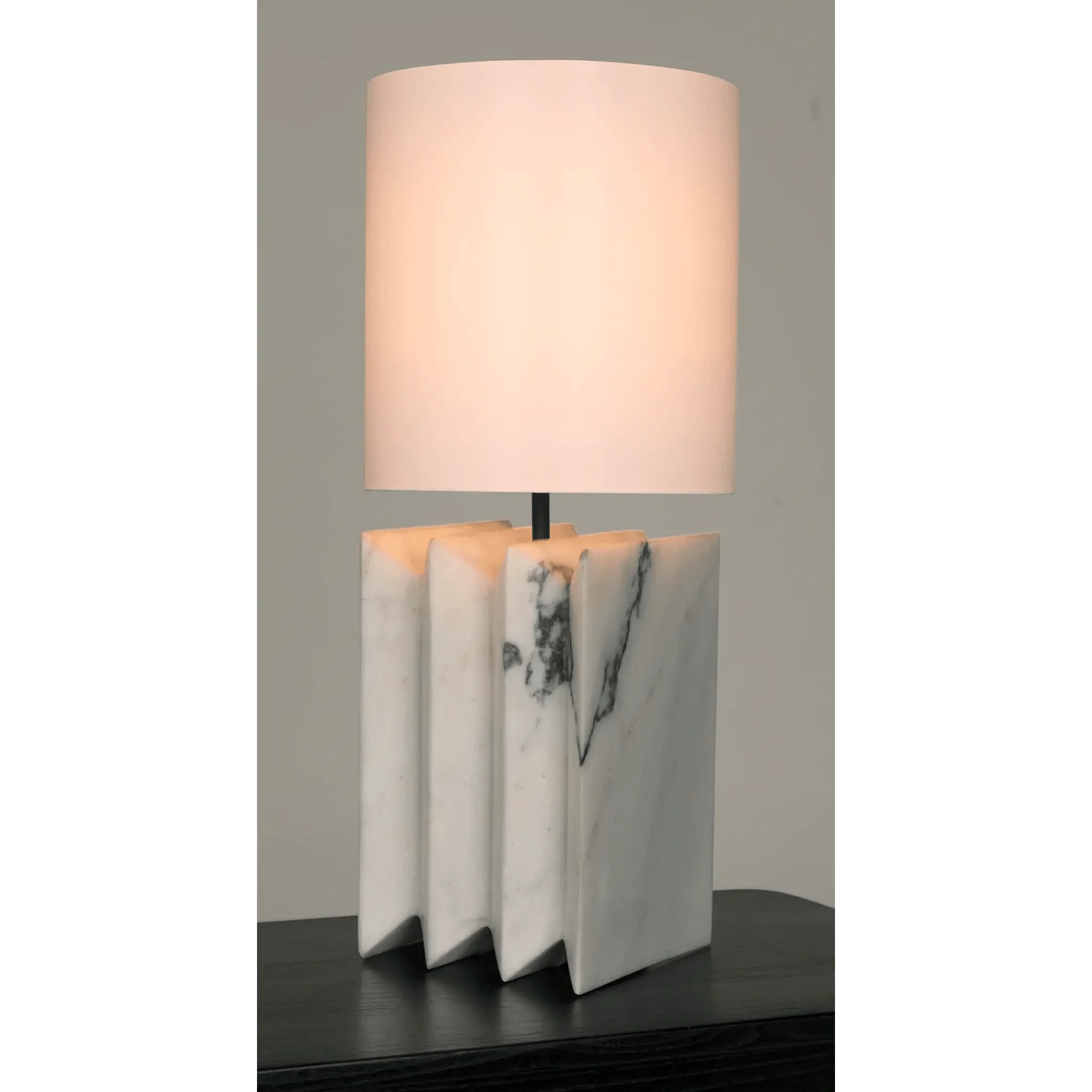 Jman Lamp with Silk Shade - Frankwebs