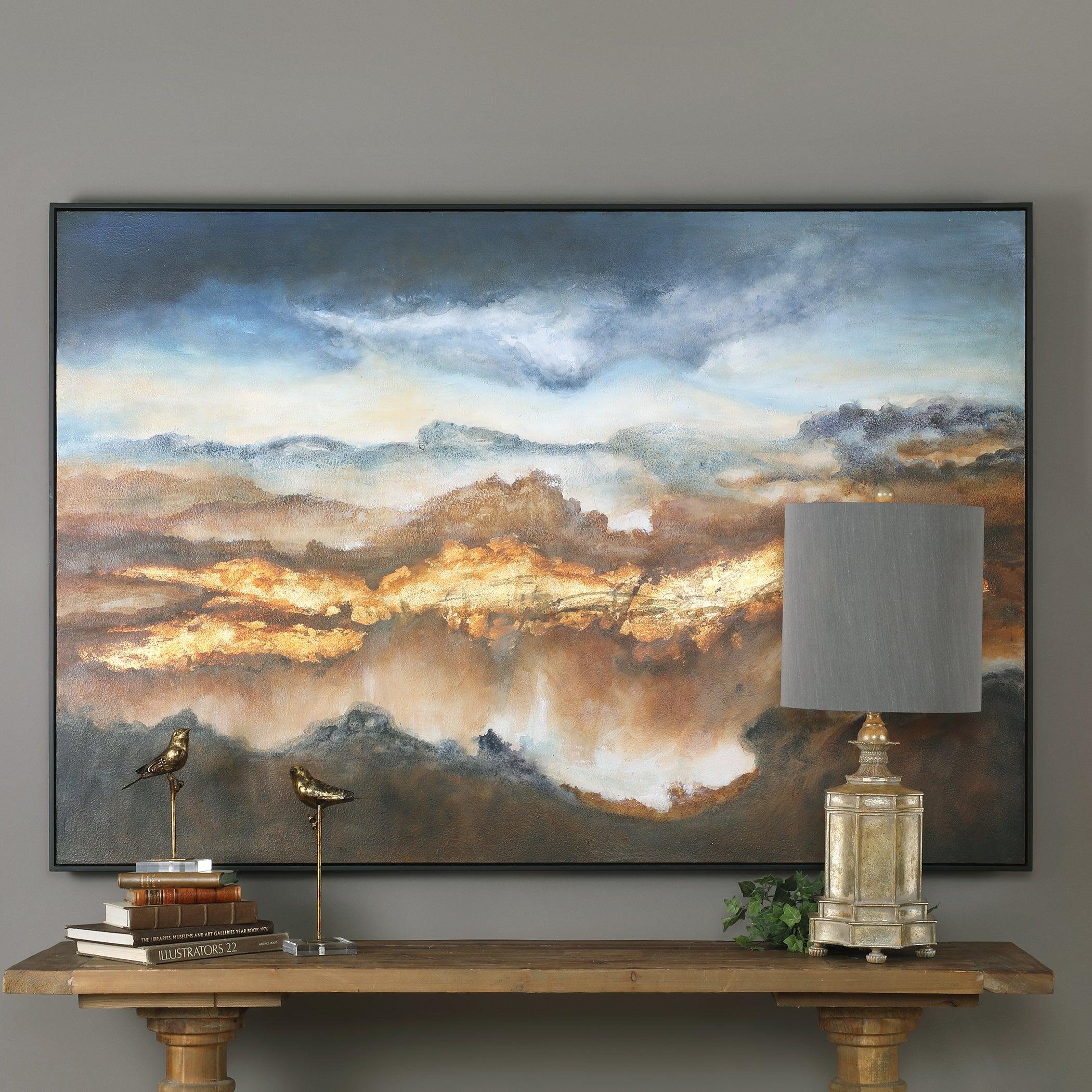 Valley Of Light Landscape Art - Frankwebs