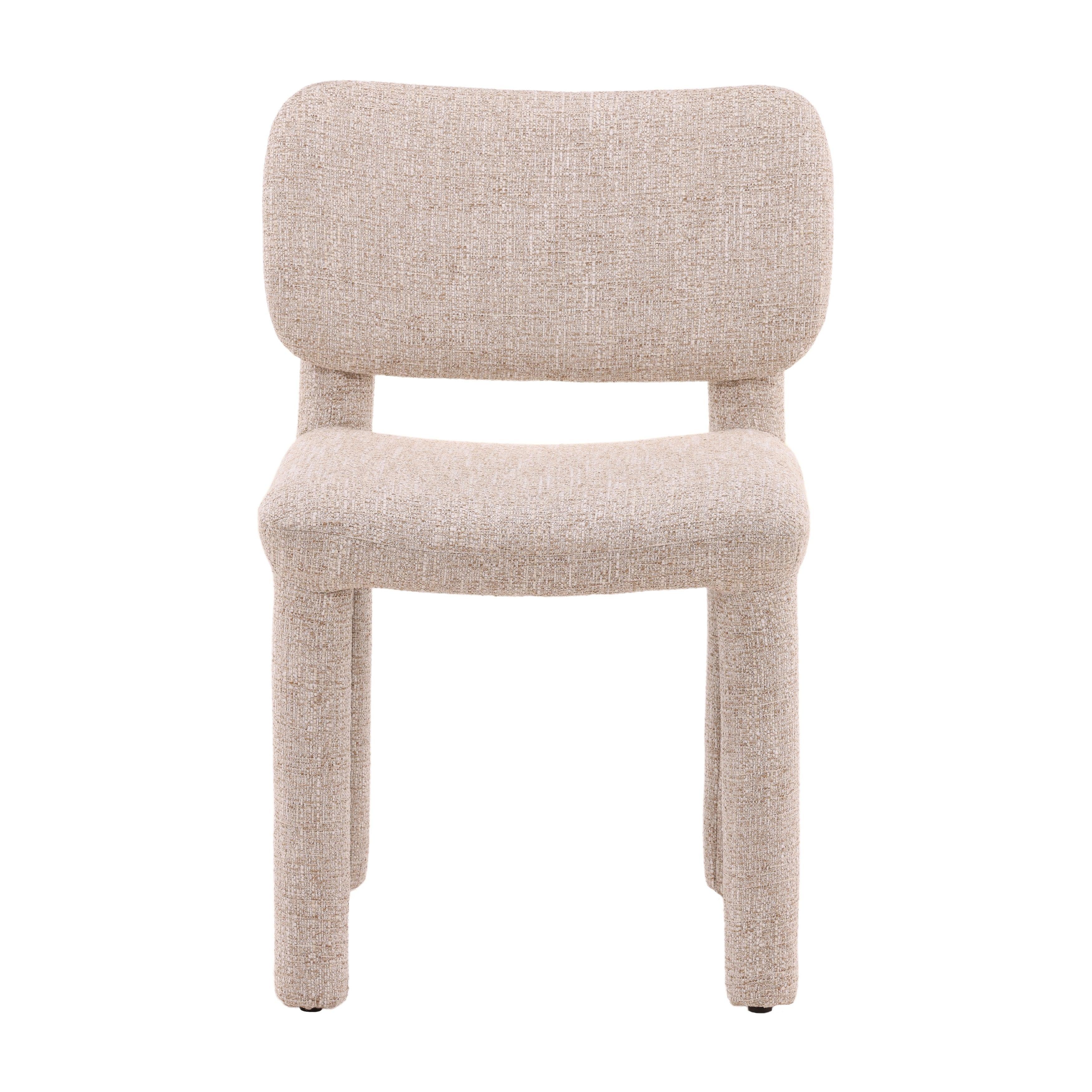 Tillie Dining Chair Set of 2 Sand - Frankwebs